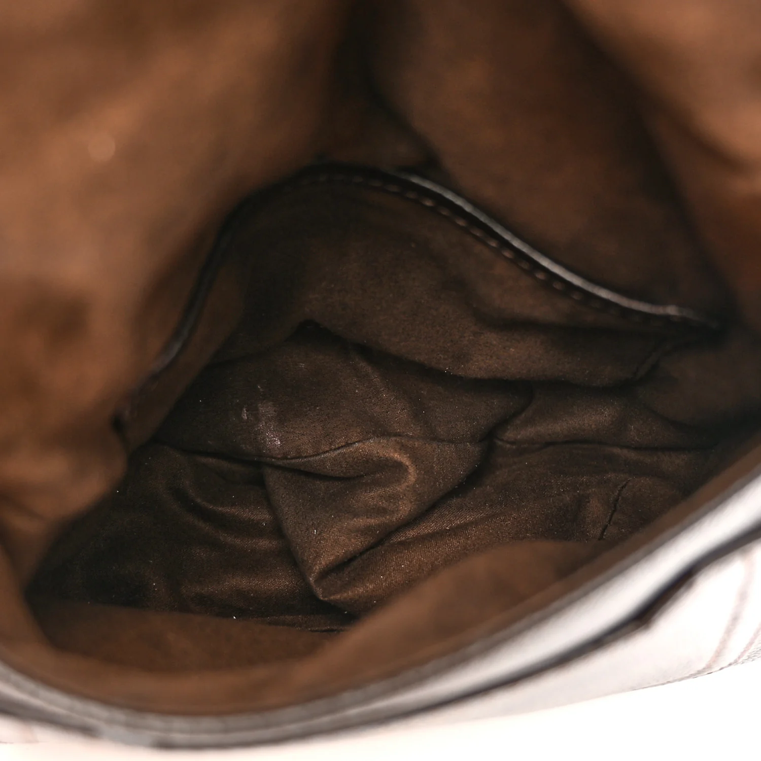 Calfskin Mini Jennifer Crossbody Bag Brown - Image 6