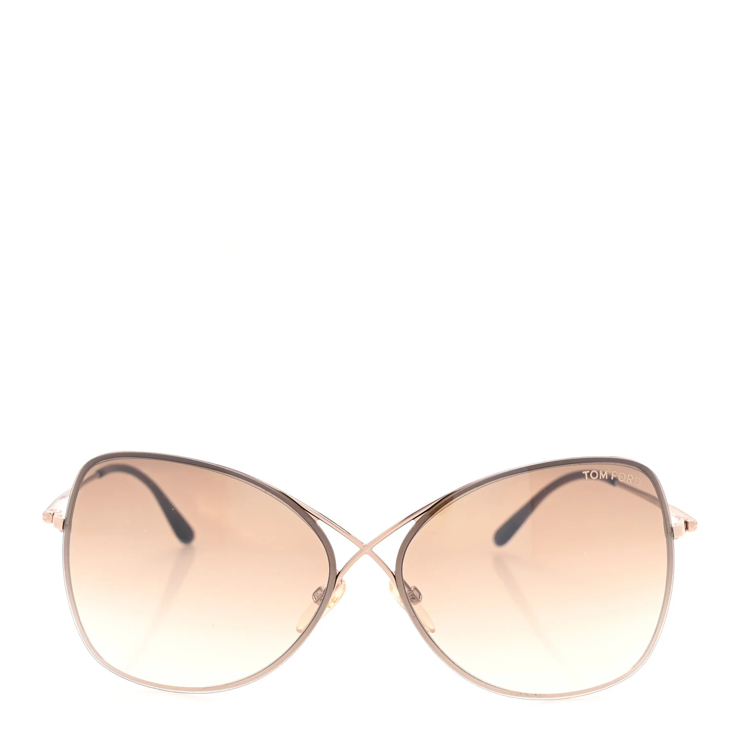 Colette Butterfly Sunglasses TF250 Brown - Image 2