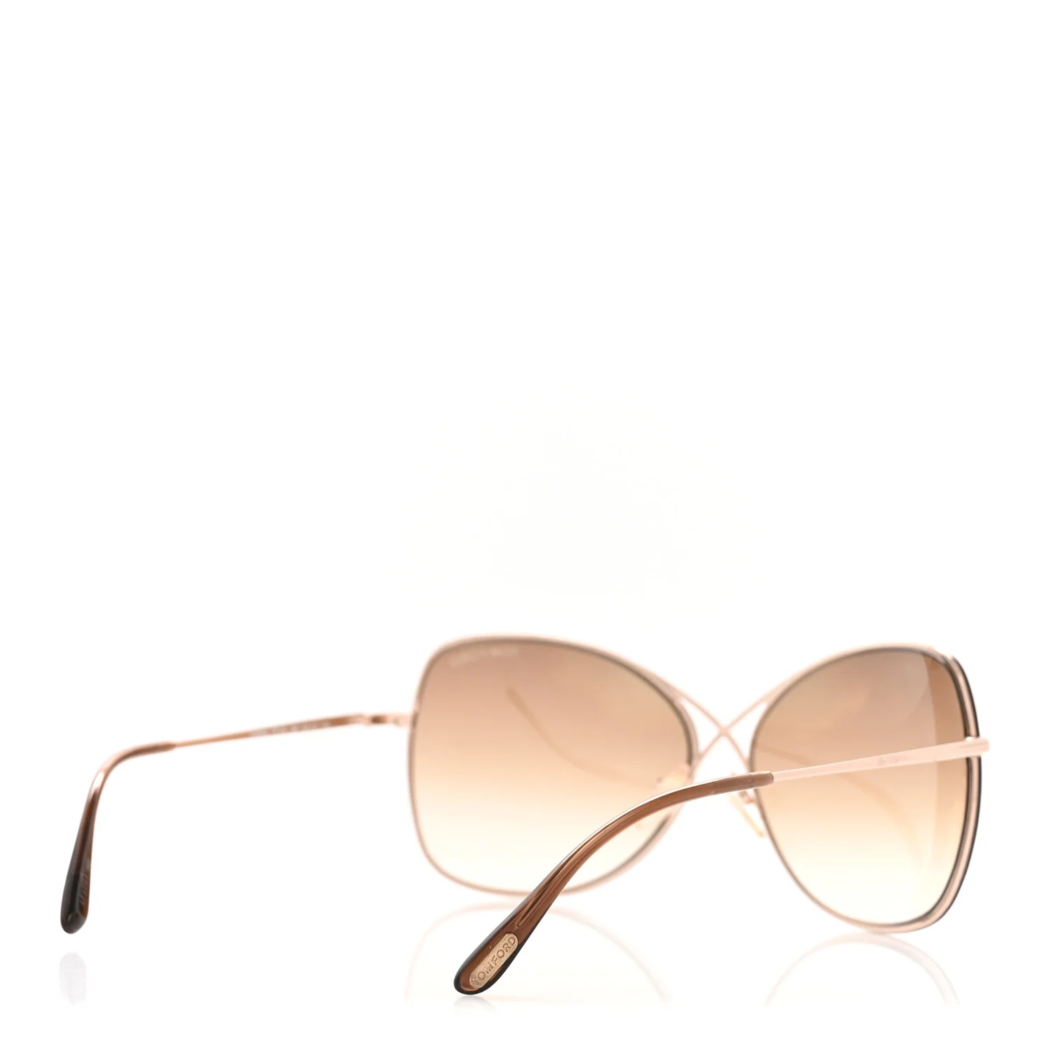 Colette Butterfly Sunglasses TF250 Brown - Image 4