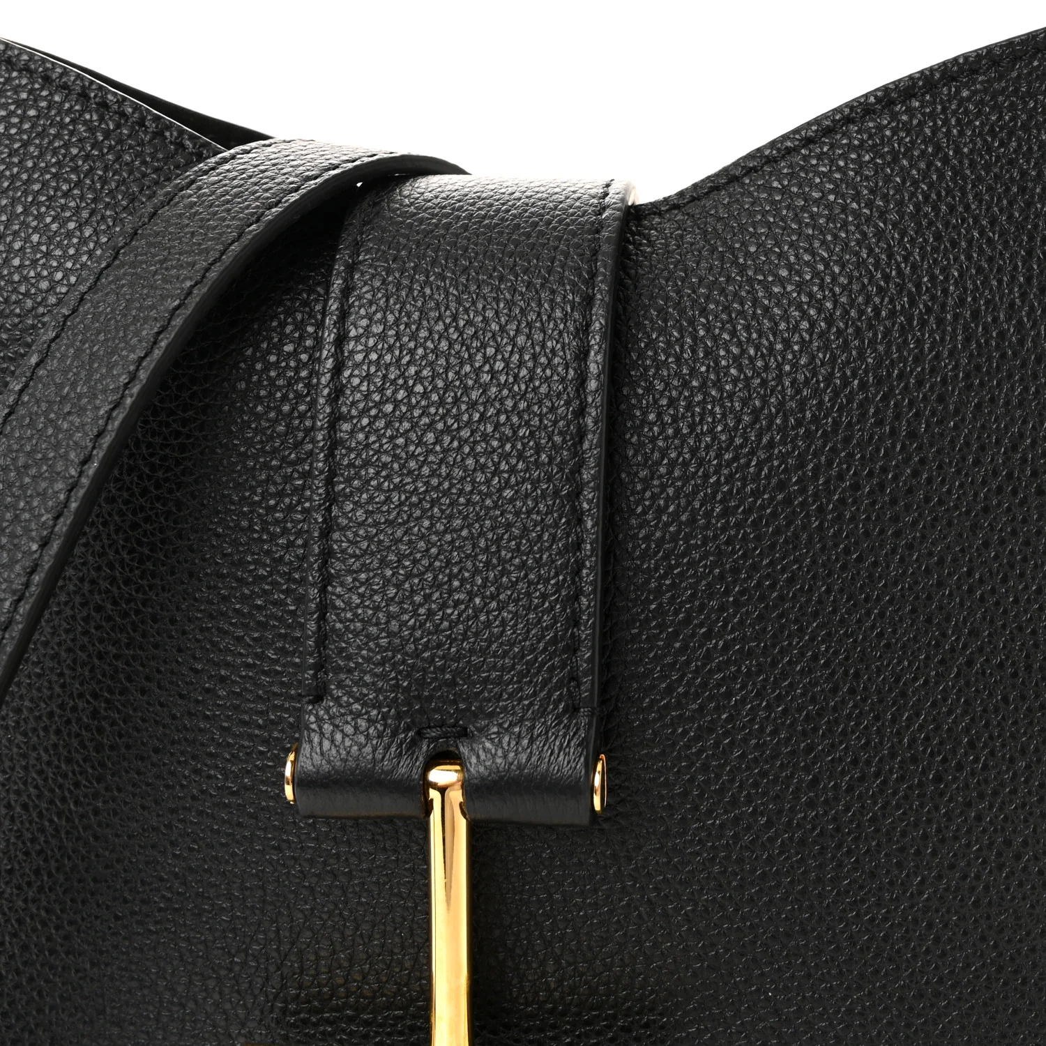 Grain Calfskin Small Tara Crossbody Black - Image 7
