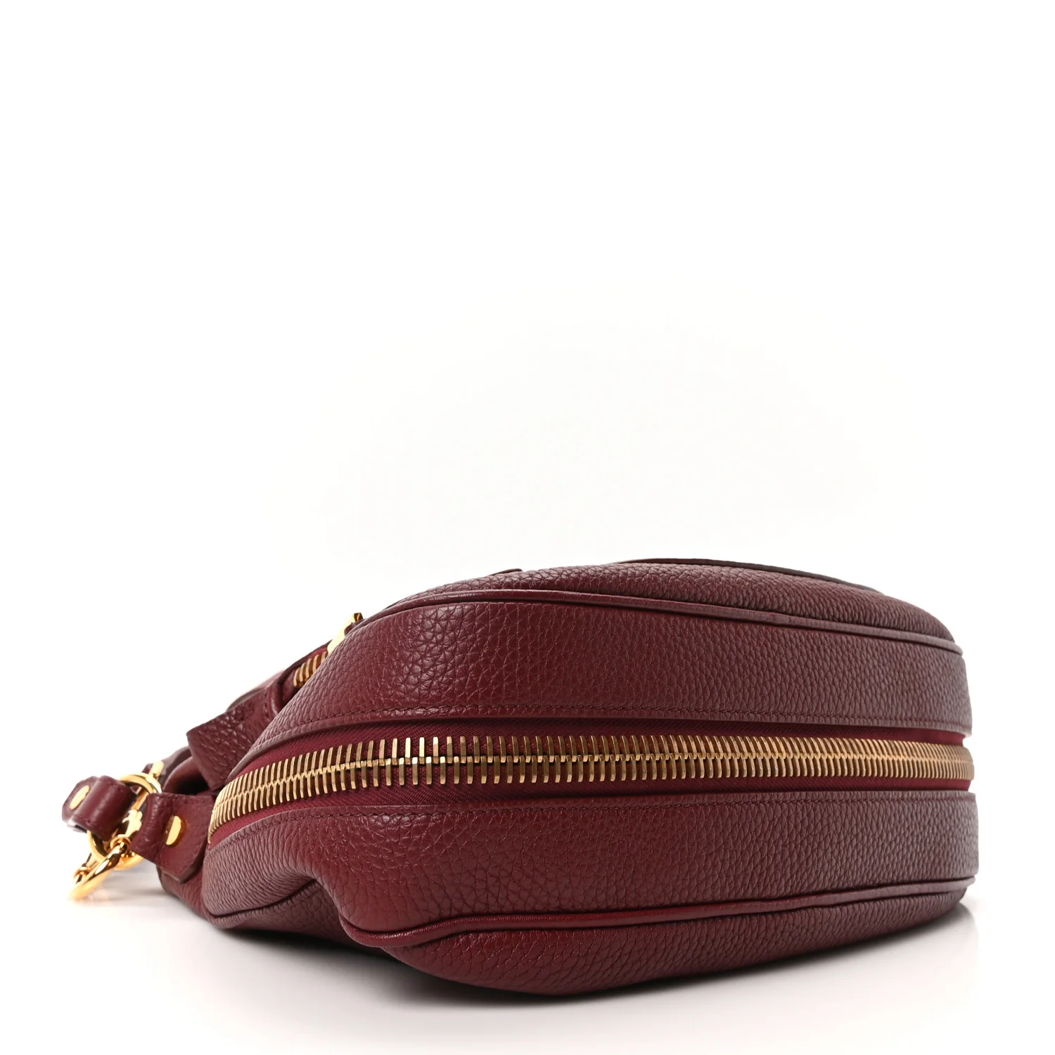 Grained Calfskin Medium Jennifer Crossbody Cabernet - Image 4