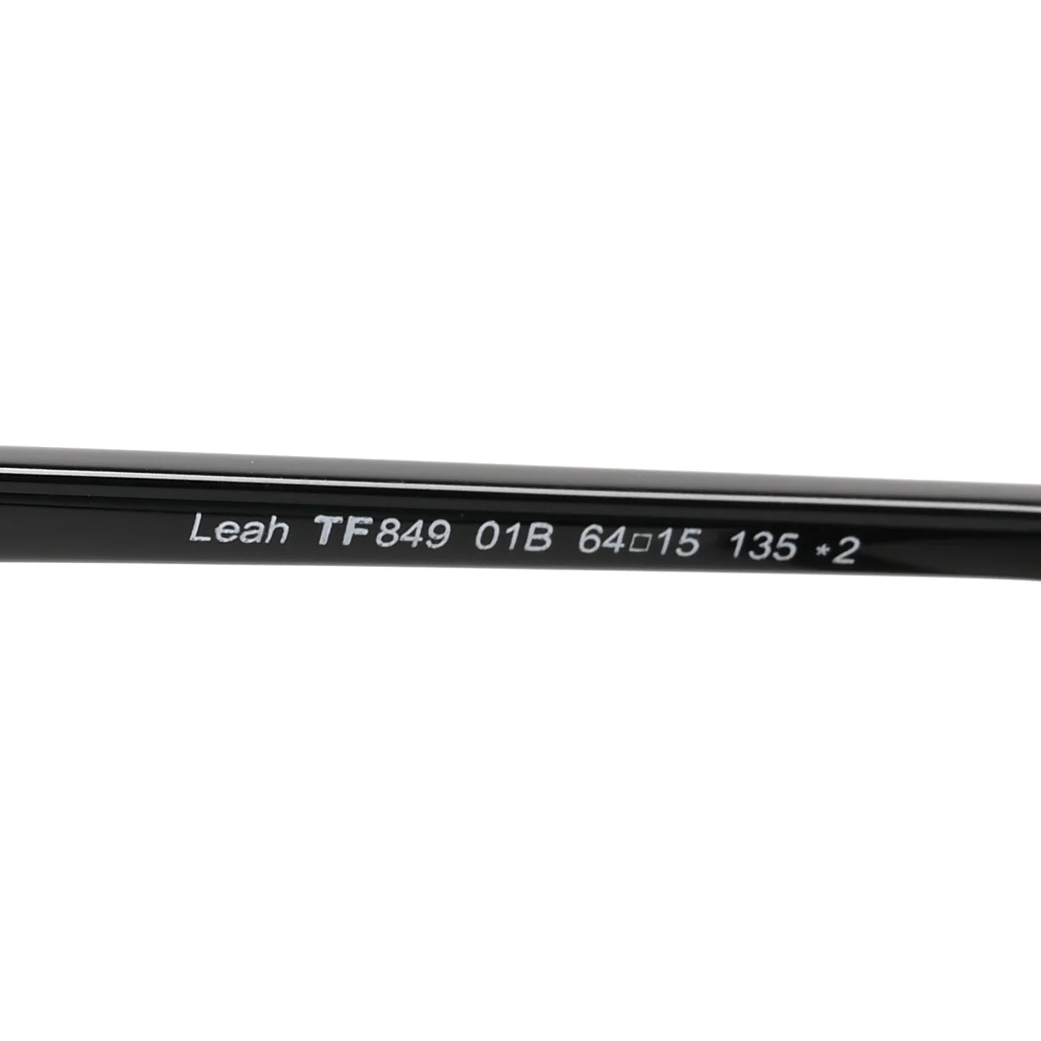 Leah Cat Eye Sunglasses TF849 Black - Image 5