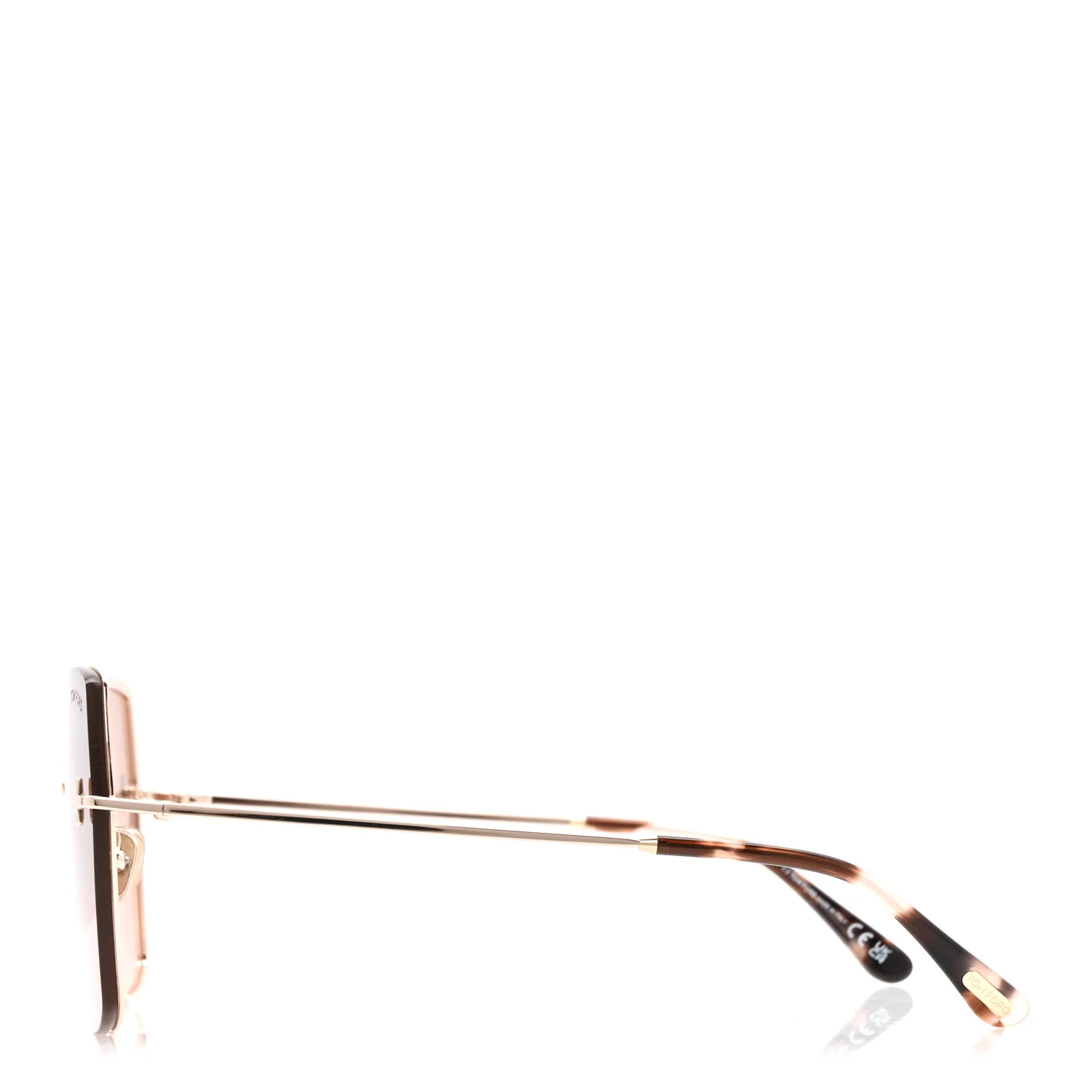 Metal Nickie Sunglasses TF1107 Gold - Image 3