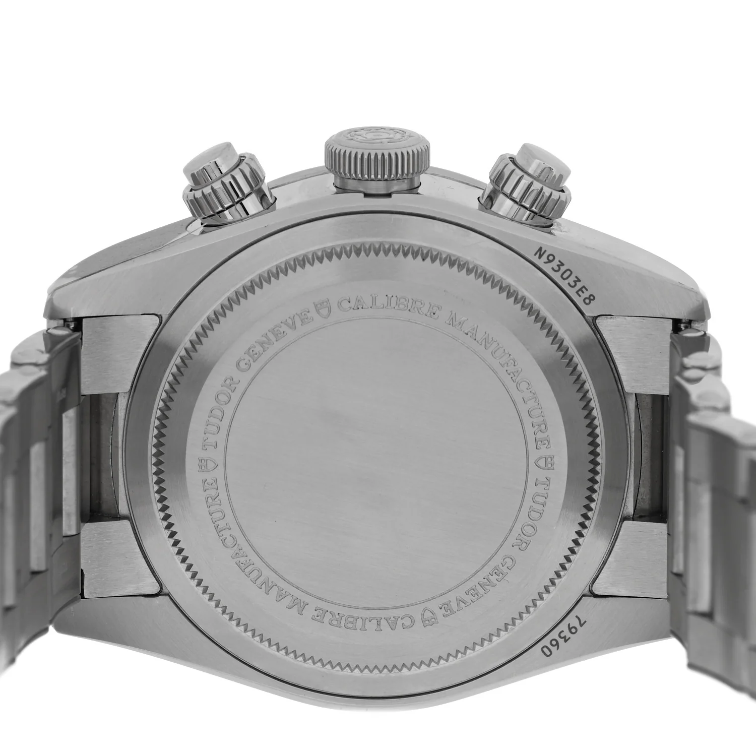 Stainless Steel 41mm Black Bay Chronograph Panda Automatic Watch White 79360N - Image 4