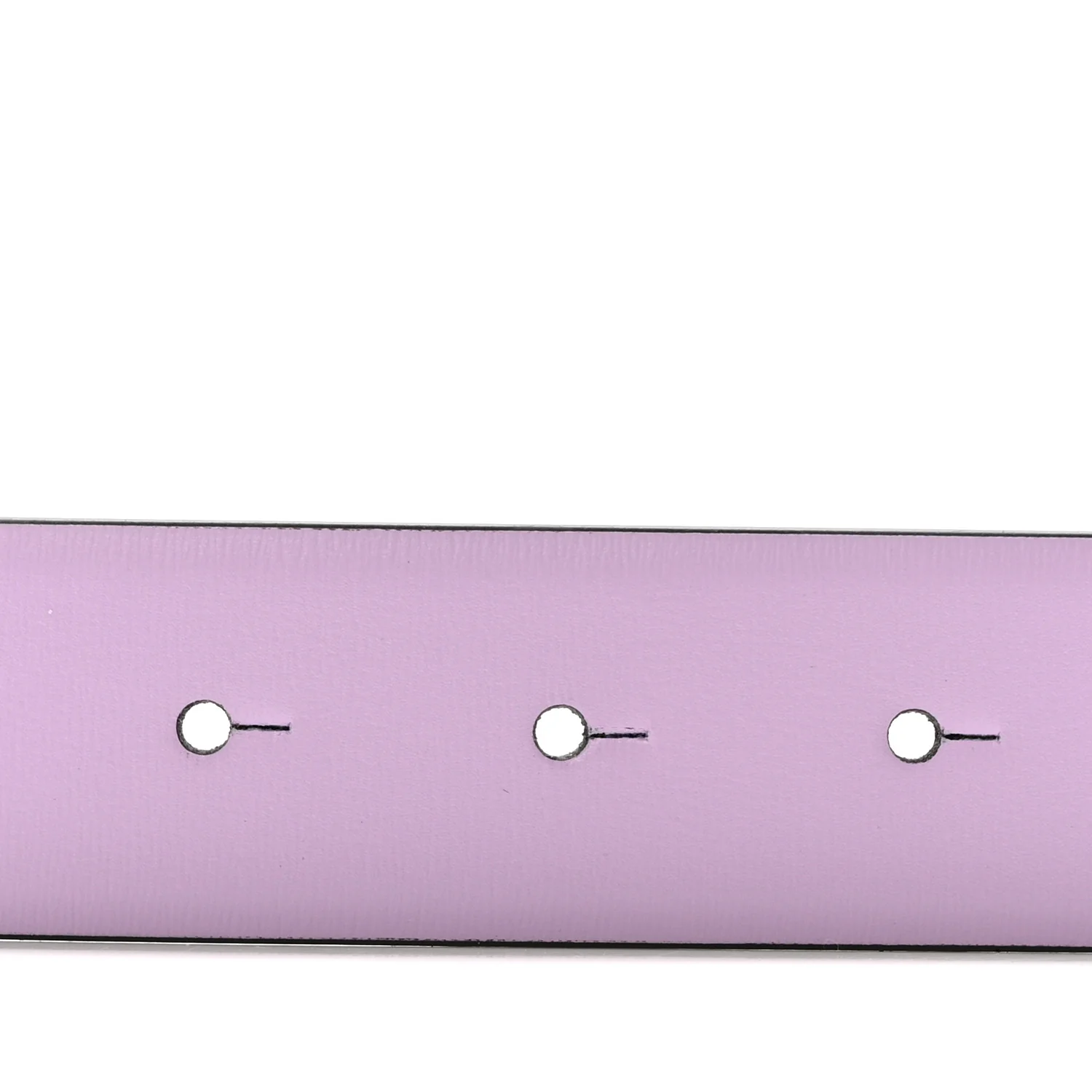 Calfskin Crystal VLogo 30mm Reversible Belt 80 32 Purple Black - Image 4