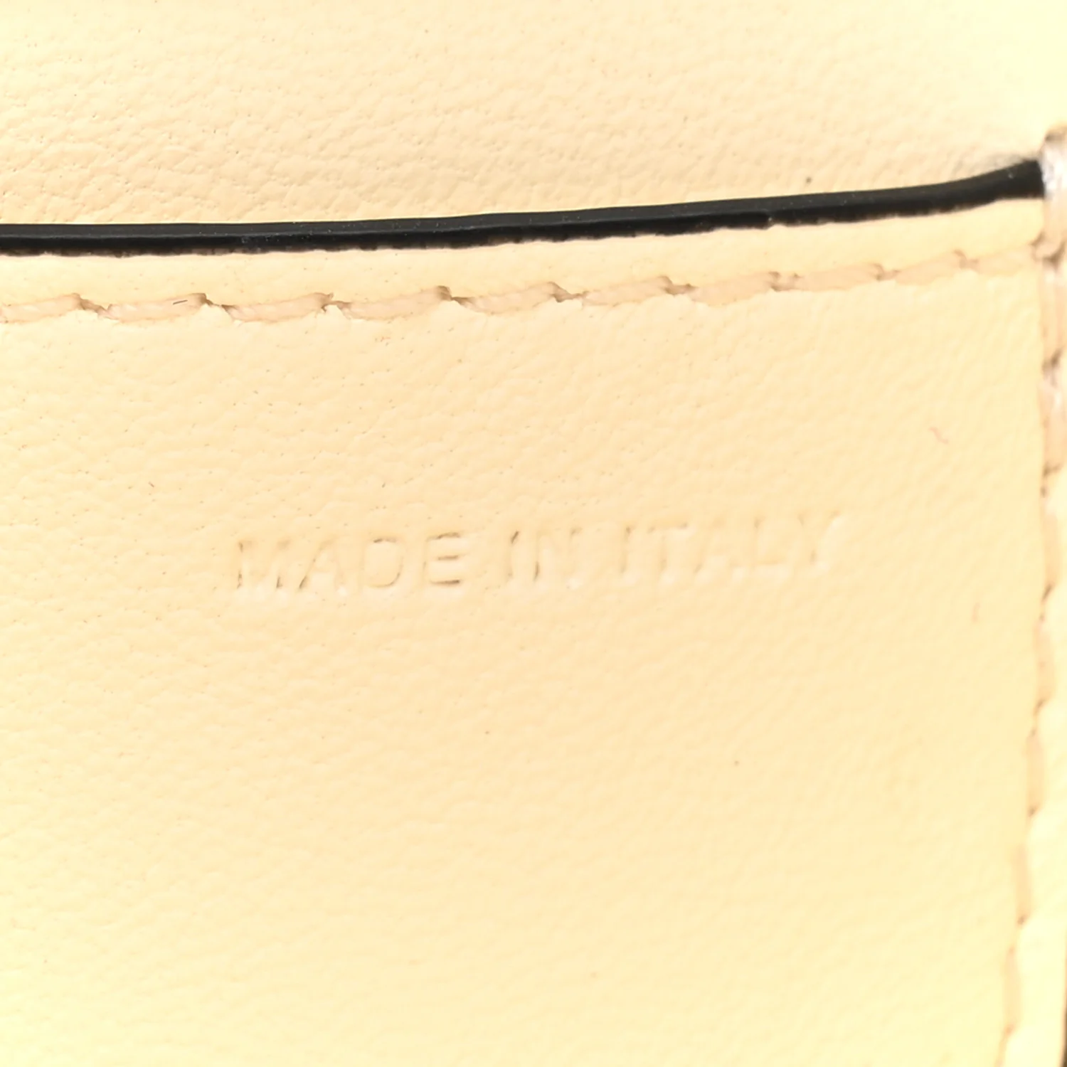 Calfskin Floral Embellished Monochrome Vlogo Loco Shoulder Bag White - Image 7