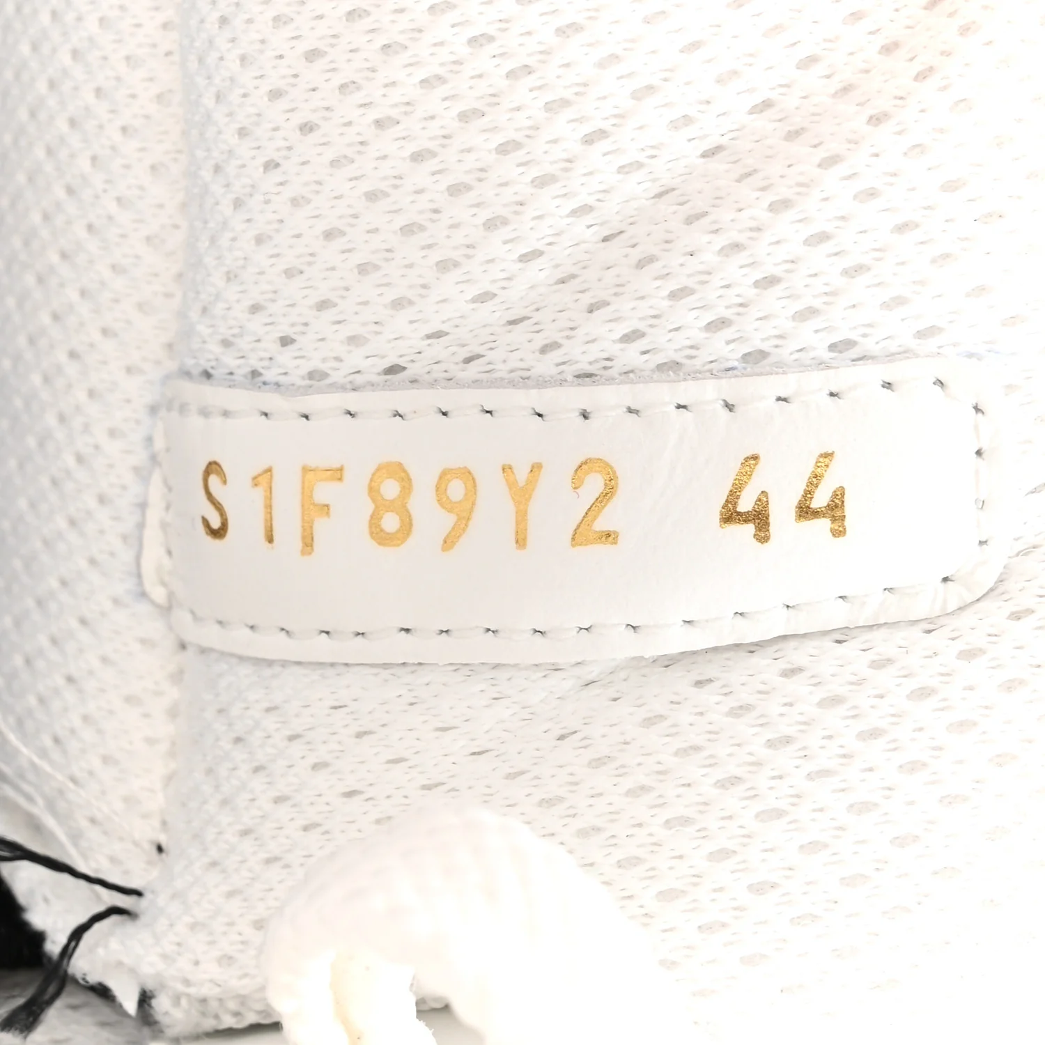 Calfskin Mens Open Skate Sneakers 44 White Black - Image 9