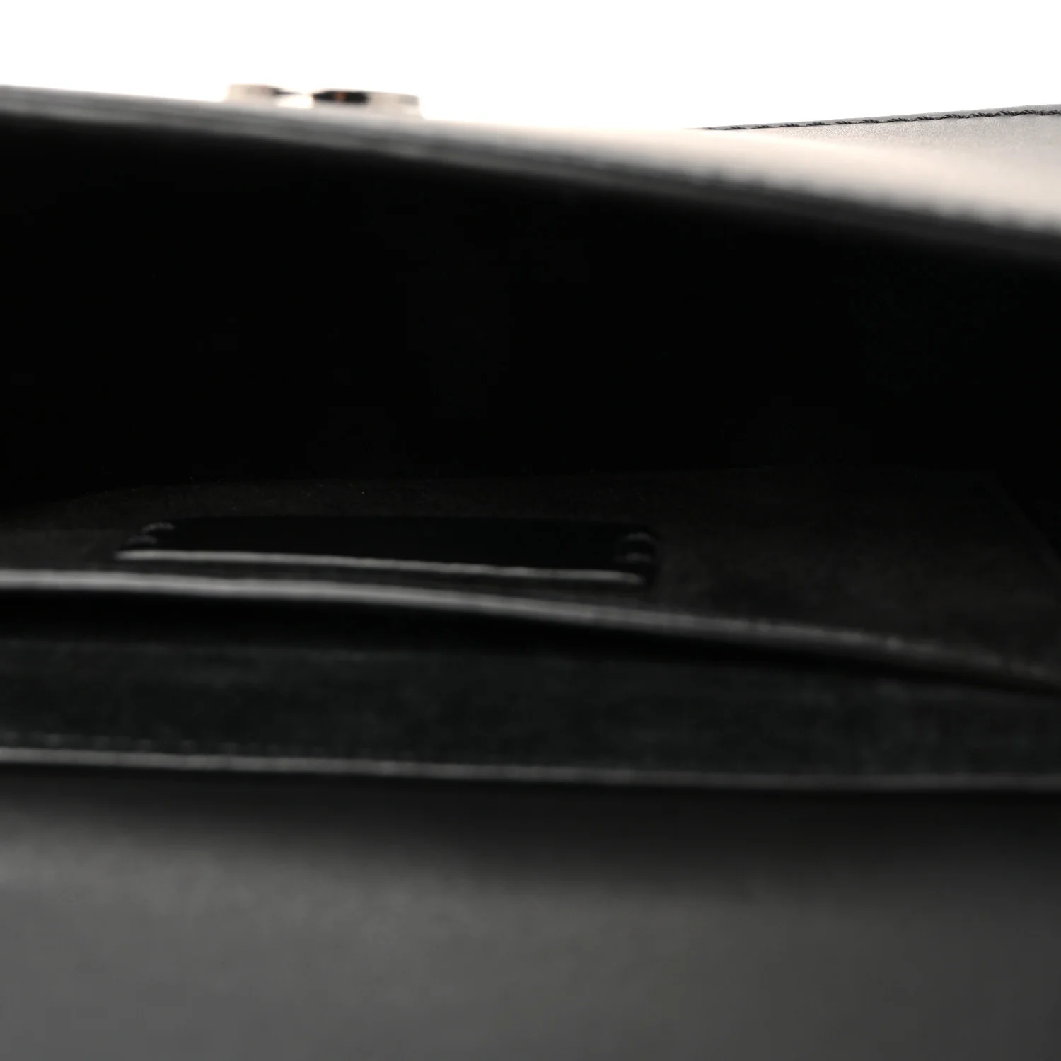 Calfskin Mini Supervee Belt Bag Black - Image 5