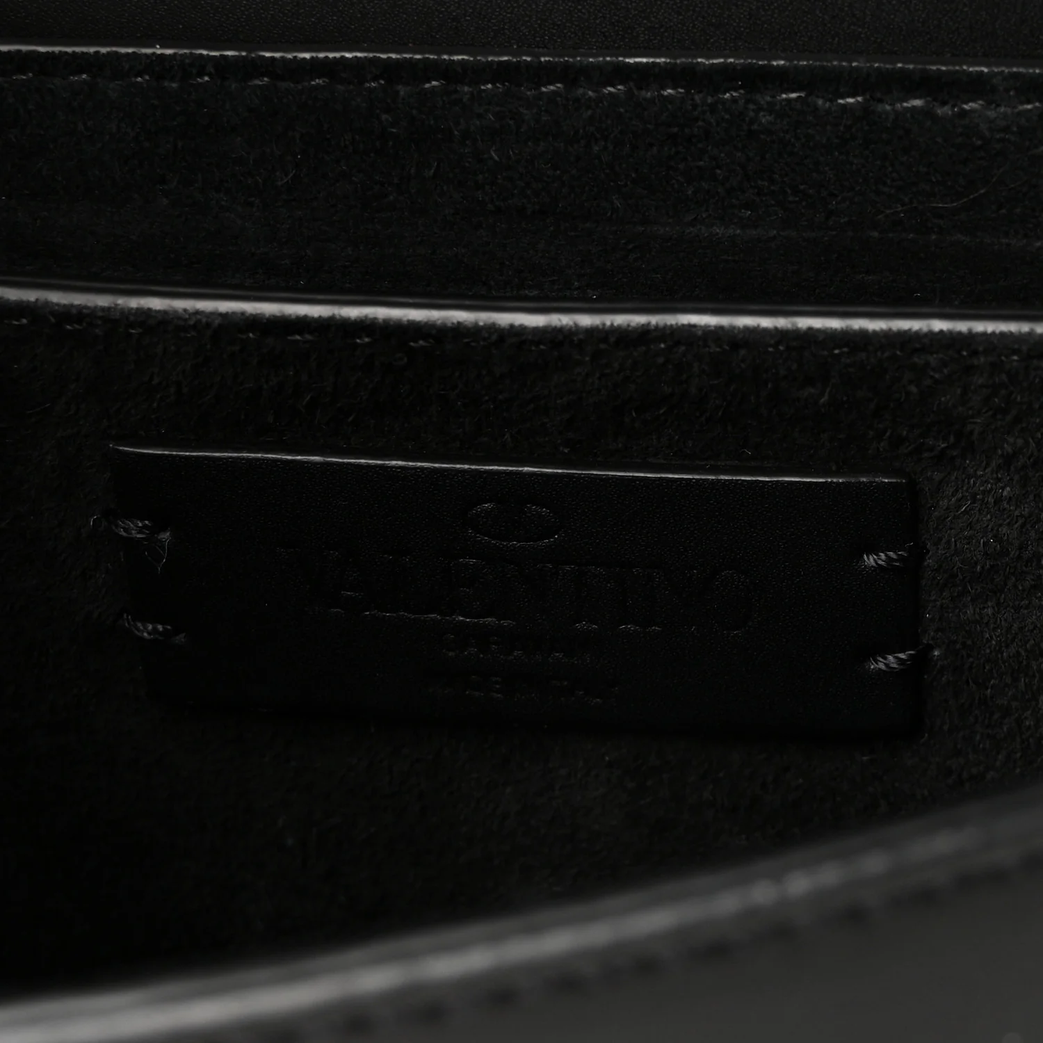 Calfskin Mini Supervee Belt Bag Black - Image 6