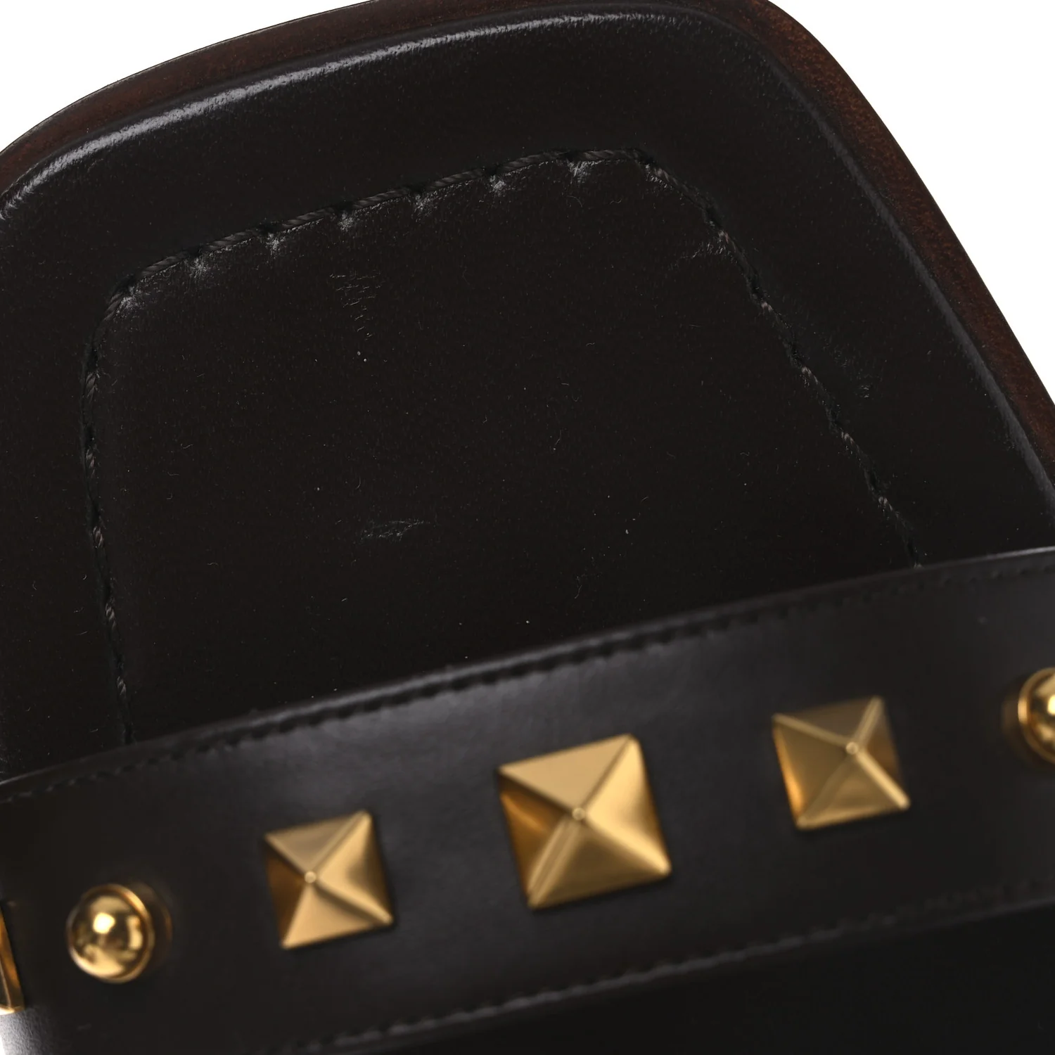 Calfskin Rockstud Grape Embroidered 60mm Plaster Caster Sandals 40 Fondant - Image 11
