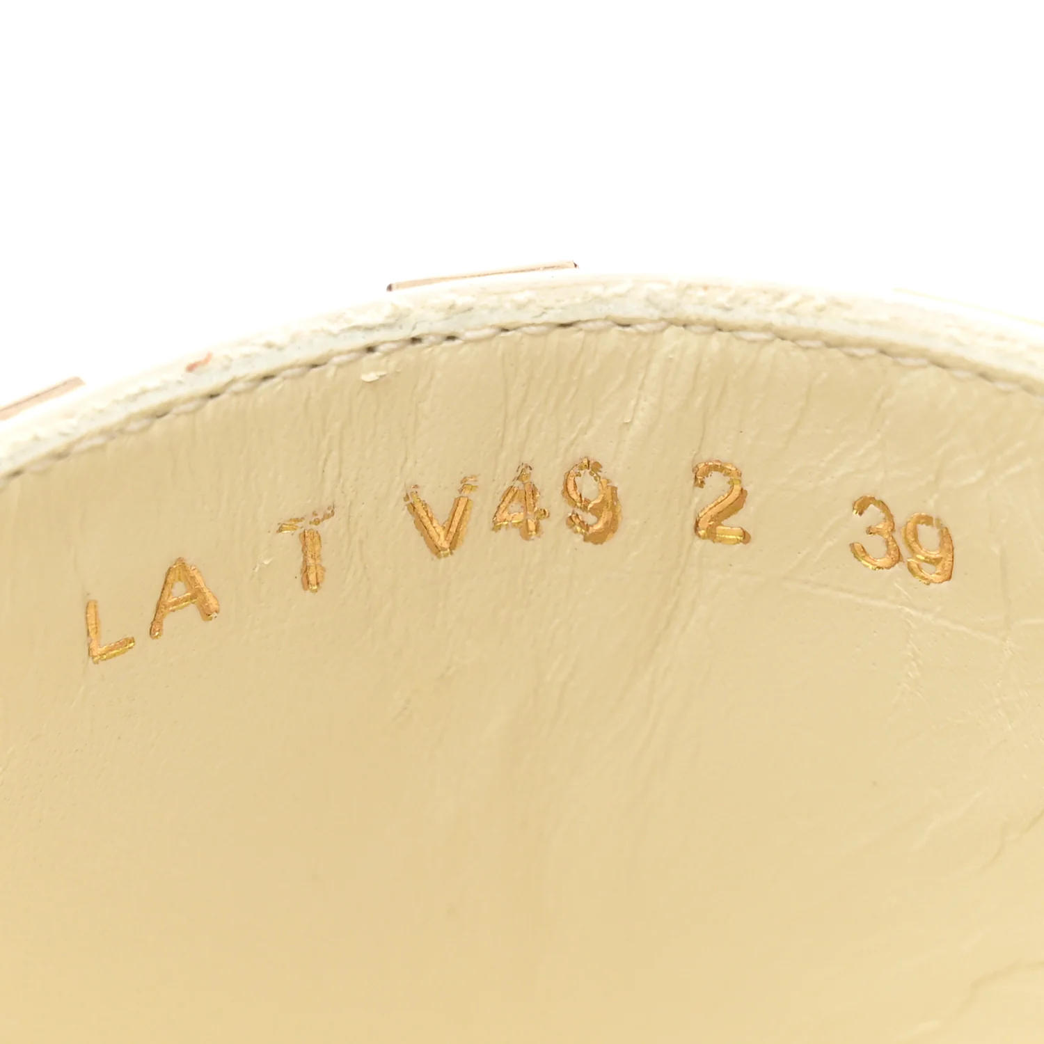 Calfskin Silk Rockstud Torchon Espadrille Wedge 25/115mm Slide Sandals 39 Light Ivory - Image 9