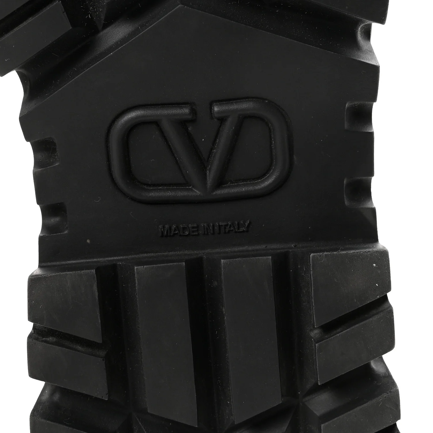 Calfskin Vlogo 30/50mm Combat Boots 39.5 Black - Image 7