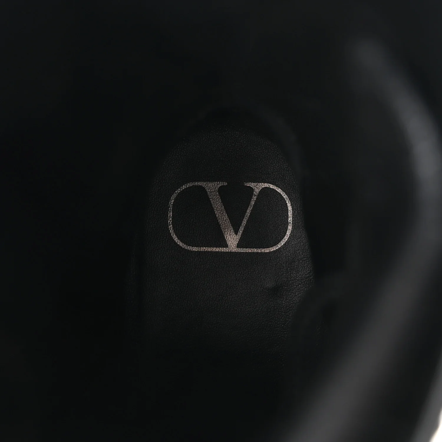 Calfskin Vlogo 30/50mm Combat Boots 39.5 Black - Image 8