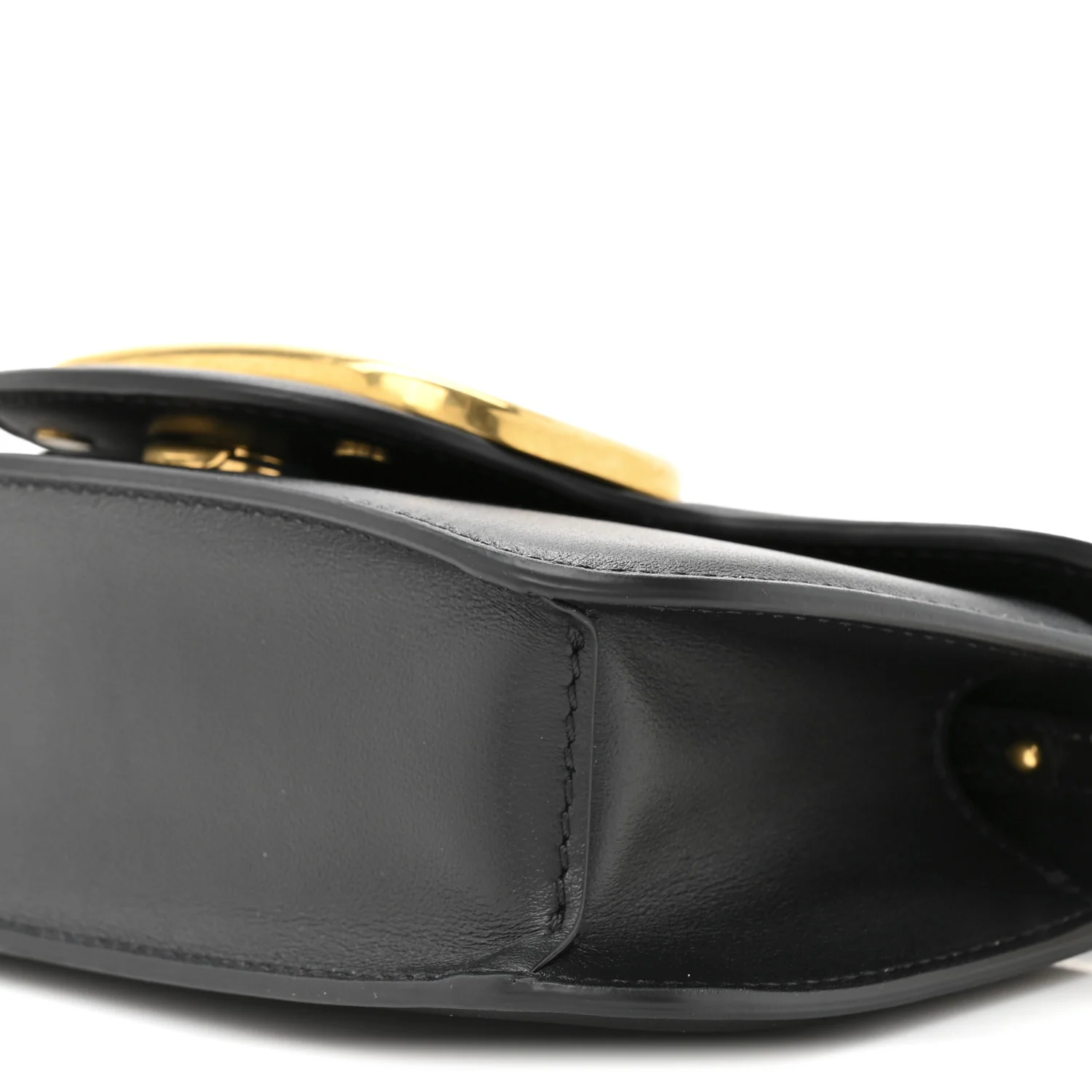 Calfskin Vlogo Small Loco Shoulder Bag Black - Image 9