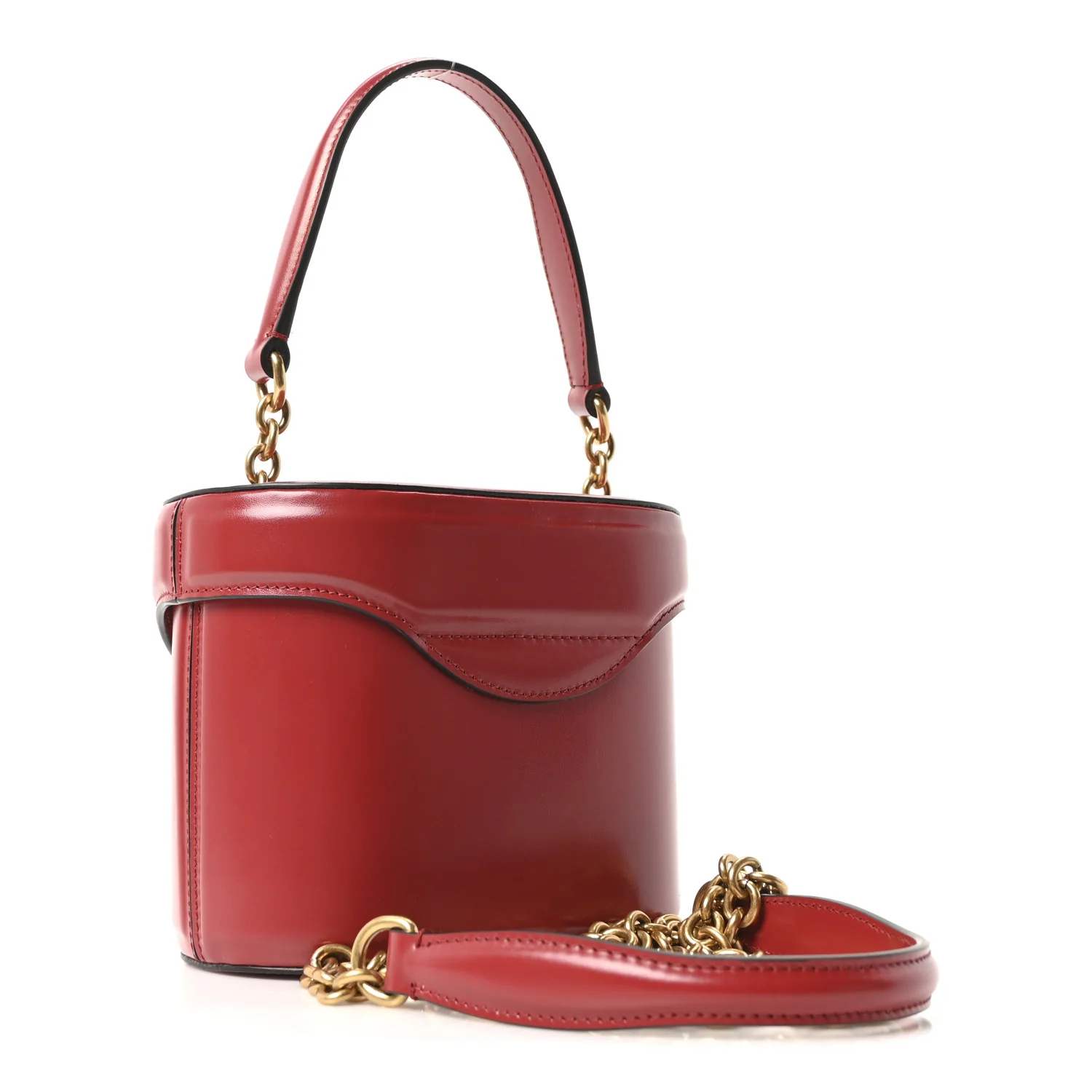 Calfskin VLogo Vain Vanity Bag Rosso Valentino - Image 3