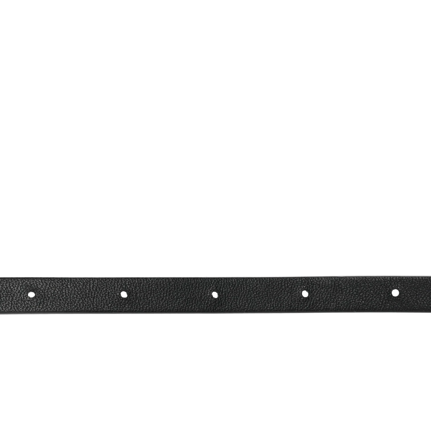 Calfskin VLogo Wrap 10mm Belt 75 30 Black - Image 5