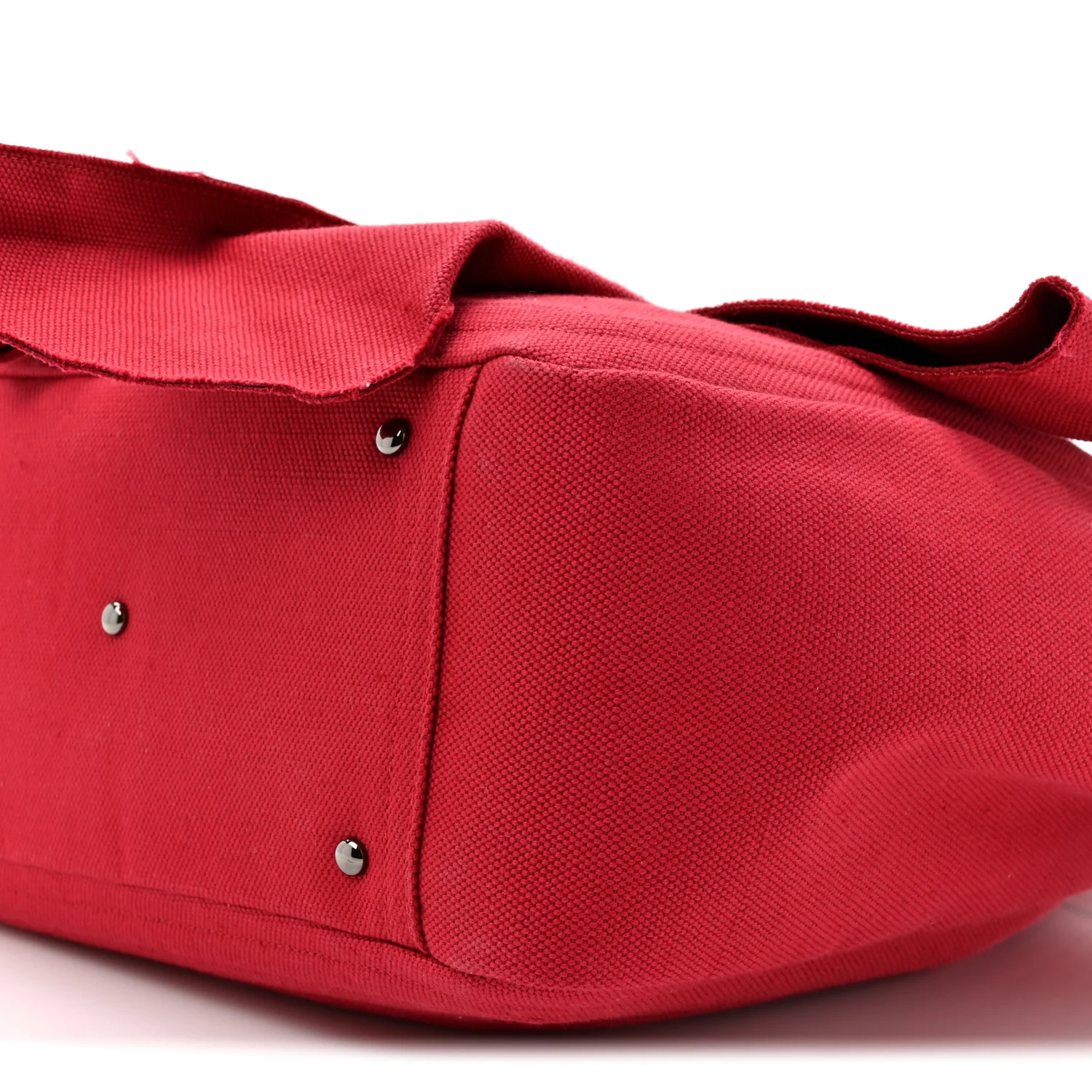 Canvas Atelier 02 Bow Edition Small Tote Bag Red - Image 9