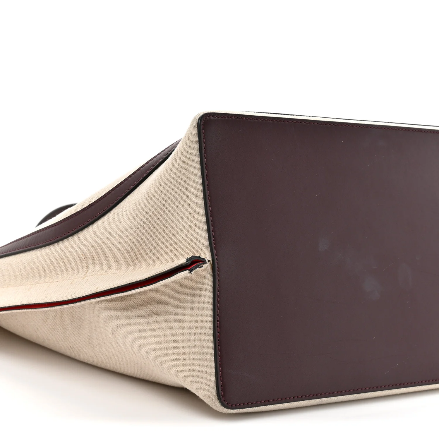 Canvas Large Escape Tote Natural Brown - Image 10