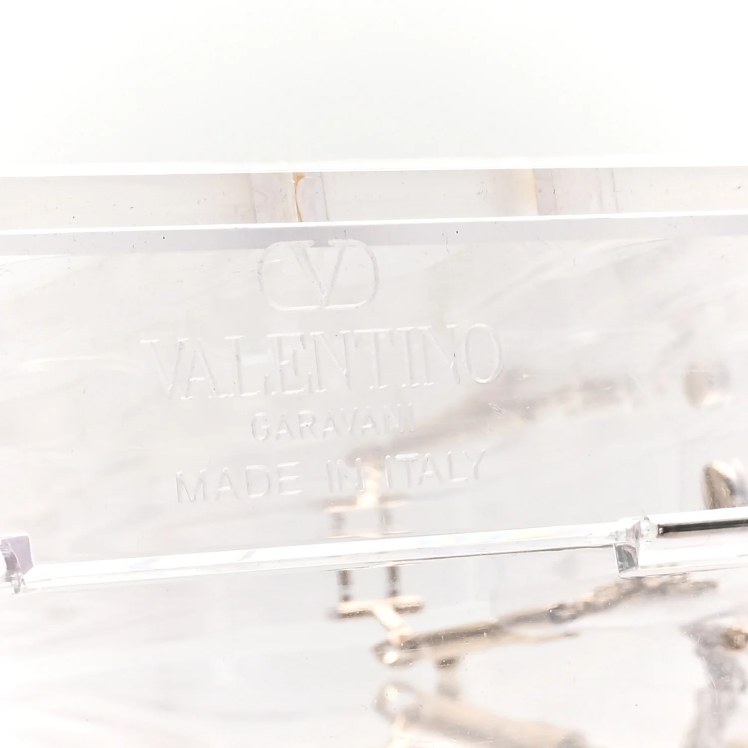 Clear Acrylic Mini Le Troisieme Shopping Bag Transparente - Image 6