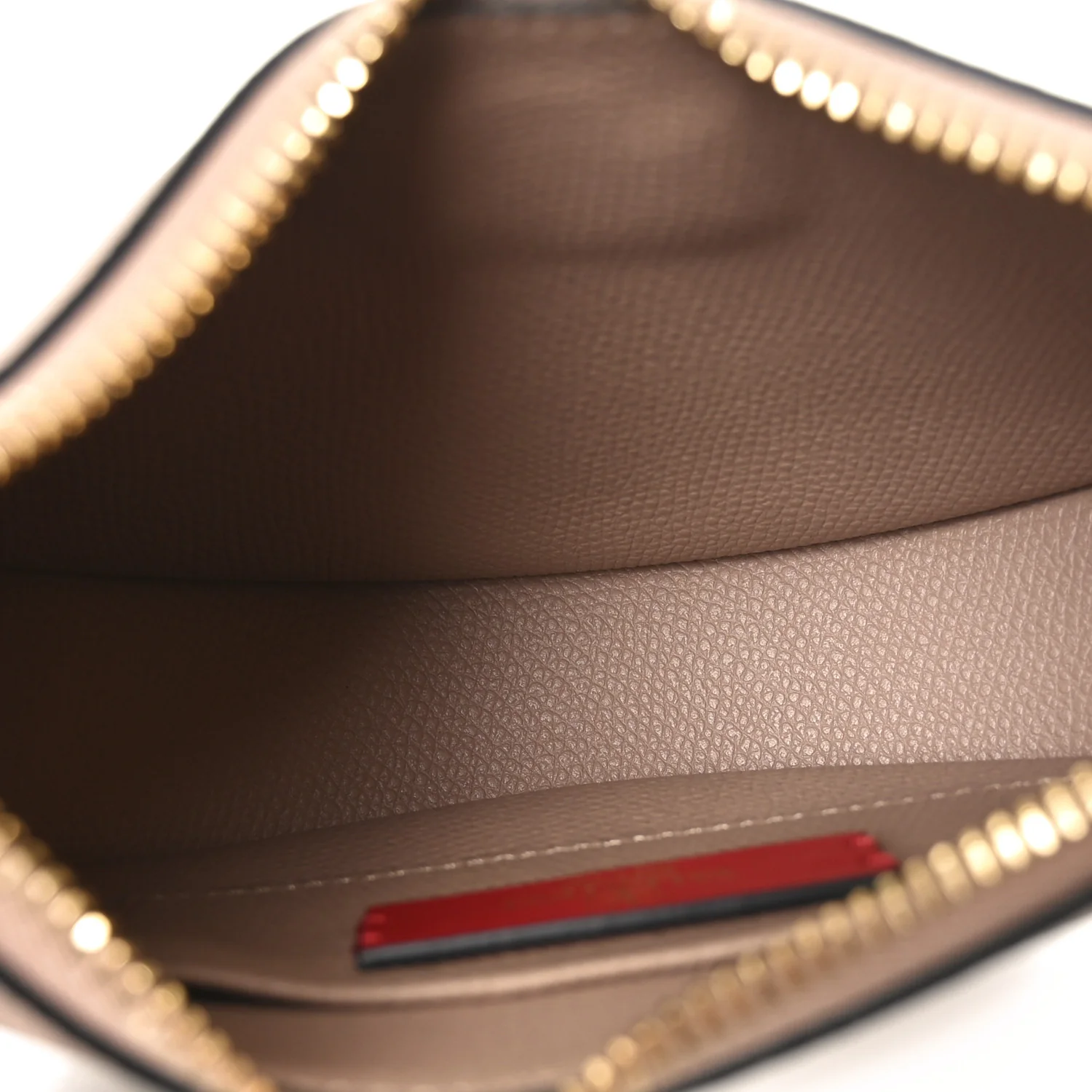 Grainy Calfskin Mini Vlogo Hobo Bag Rose Cannelle - Image 5