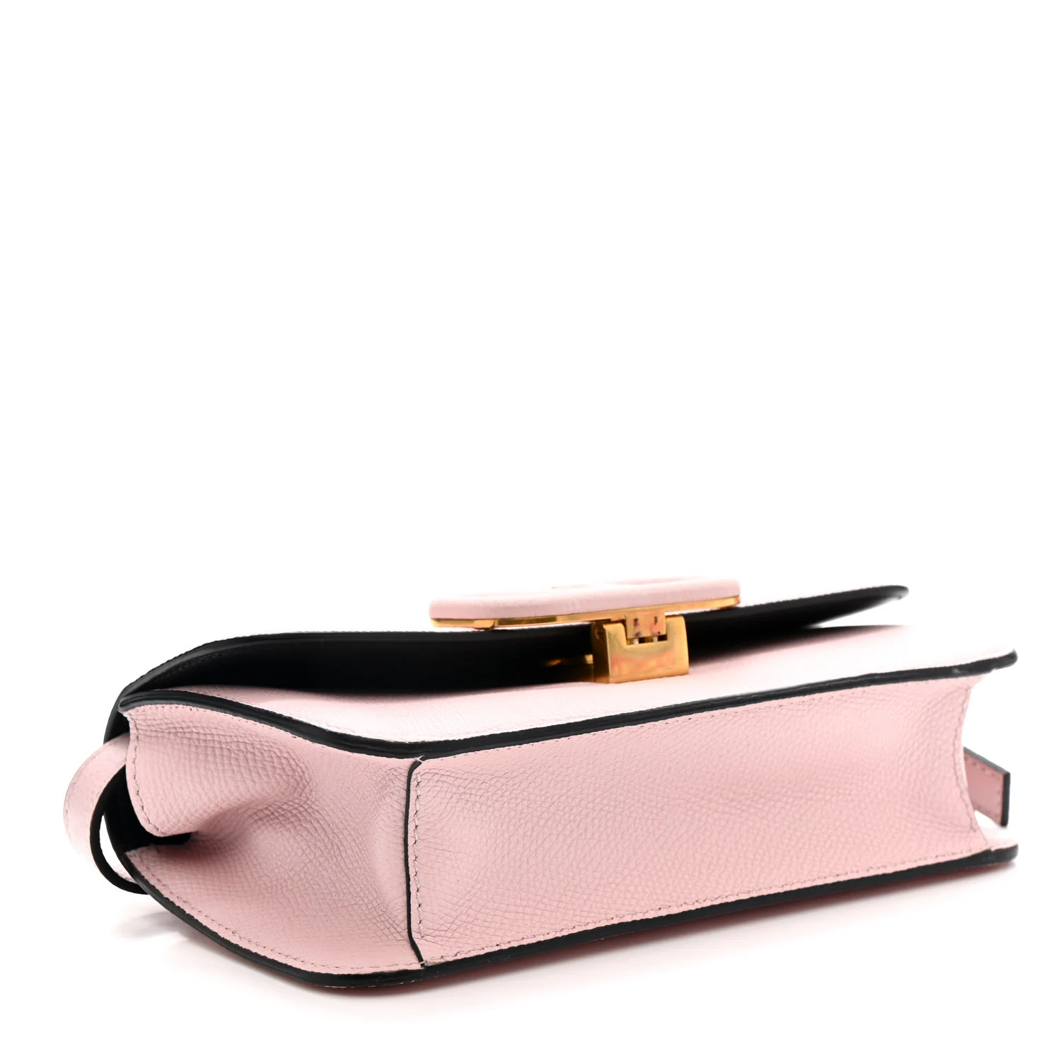 Grainy Calfskin VSling Belt Bag Rose Quartz - Image 4