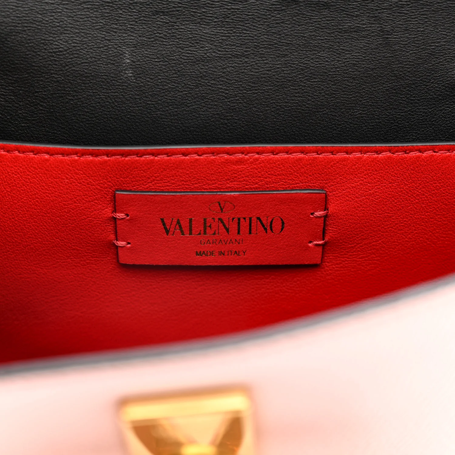 Grainy Calfskin VSling Belt Bag Rose Quartz - Image 6