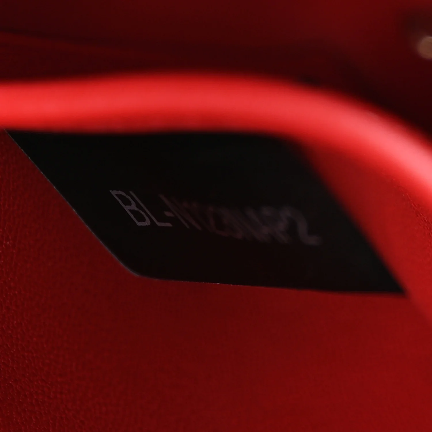 Lambskin Small Rockstud Spike Shoulder Bag Red - Image 7