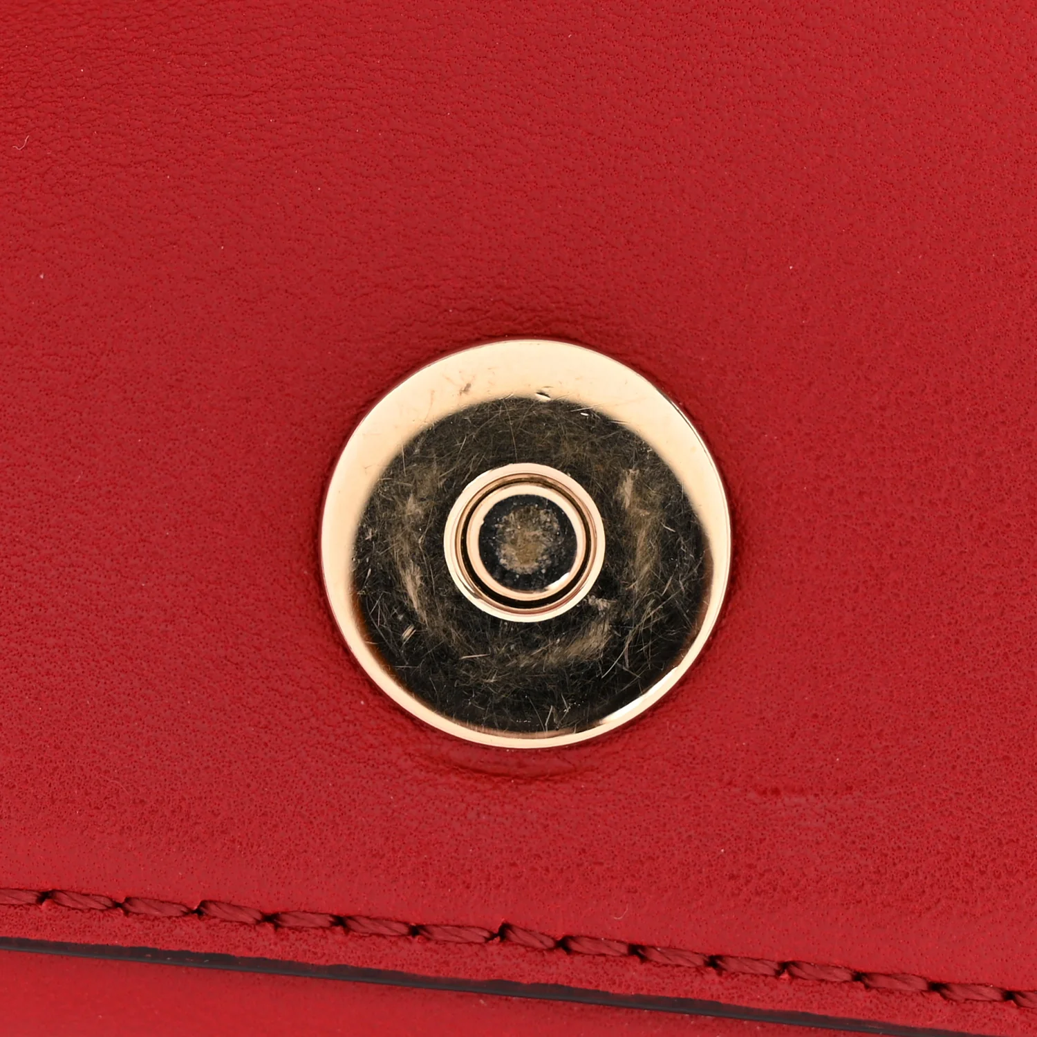 Nappa Atelier 03 Rose Edition Small Flap Crossbody Bag Cerise - Image 12