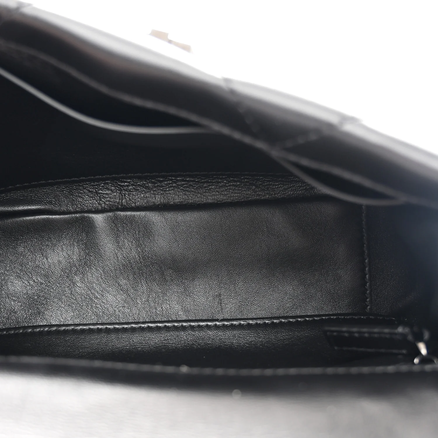 Nappa Monochrome Medium Roman Stud Shoulder Bag Black - Image 5