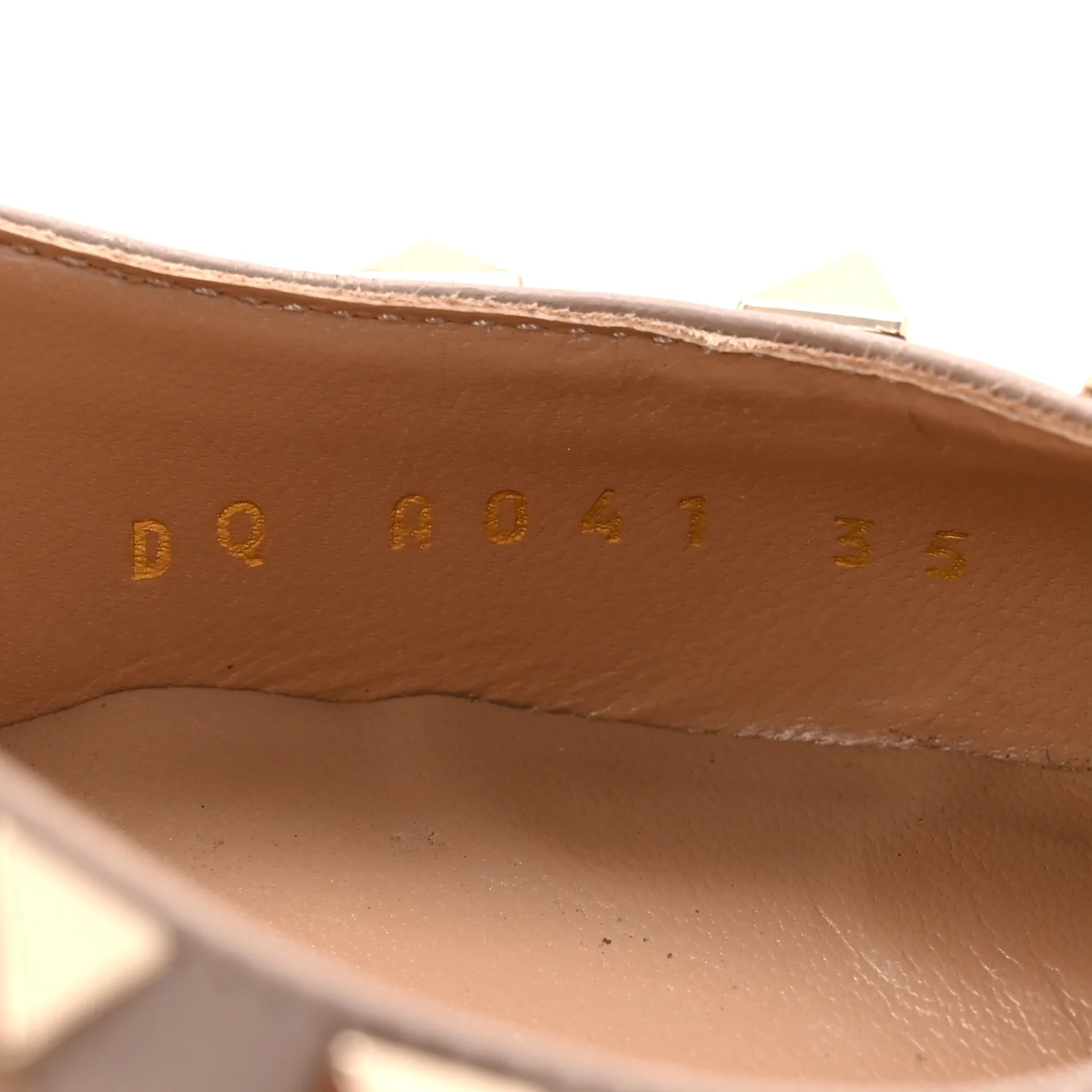 Nappa Rockstud 100mm Pumps 35 Poudre - Image 9