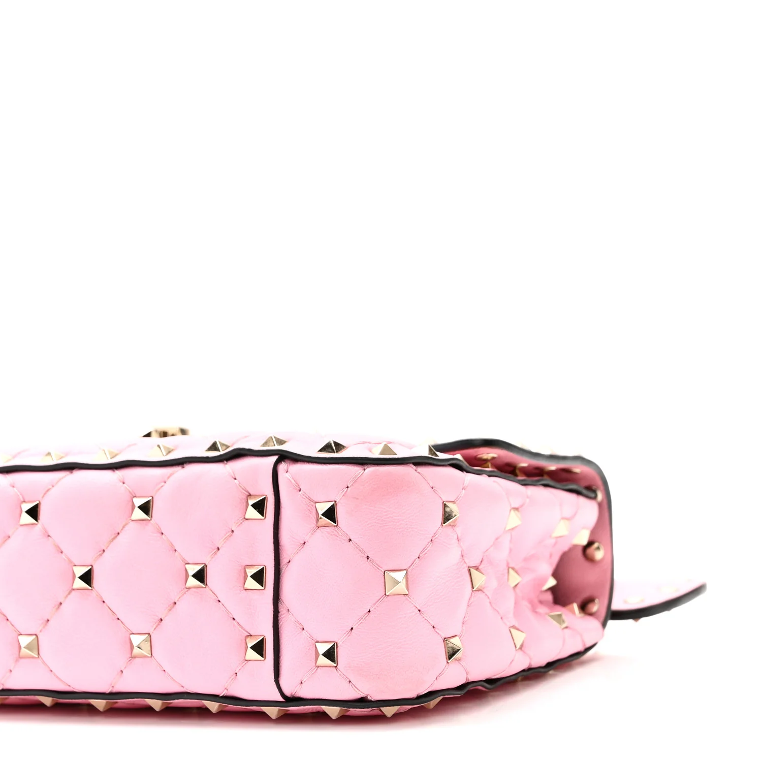 Nappa Small Rockstud Spike Shoulder Bag Giacinto - Image 9