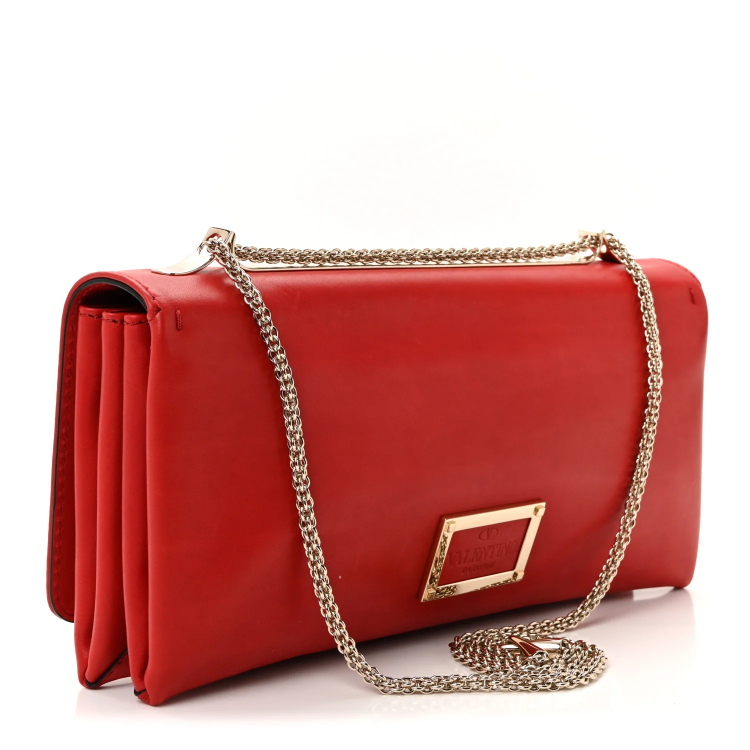 Nappa Va Va Voom Large Shoulder Bag Red - Image 3