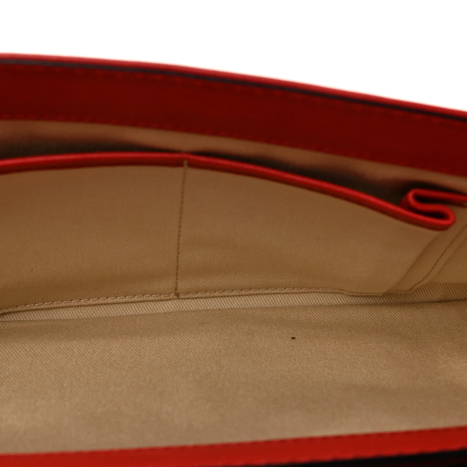 Nappa Va Va Voom Large Shoulder Bag Red - Image 5
