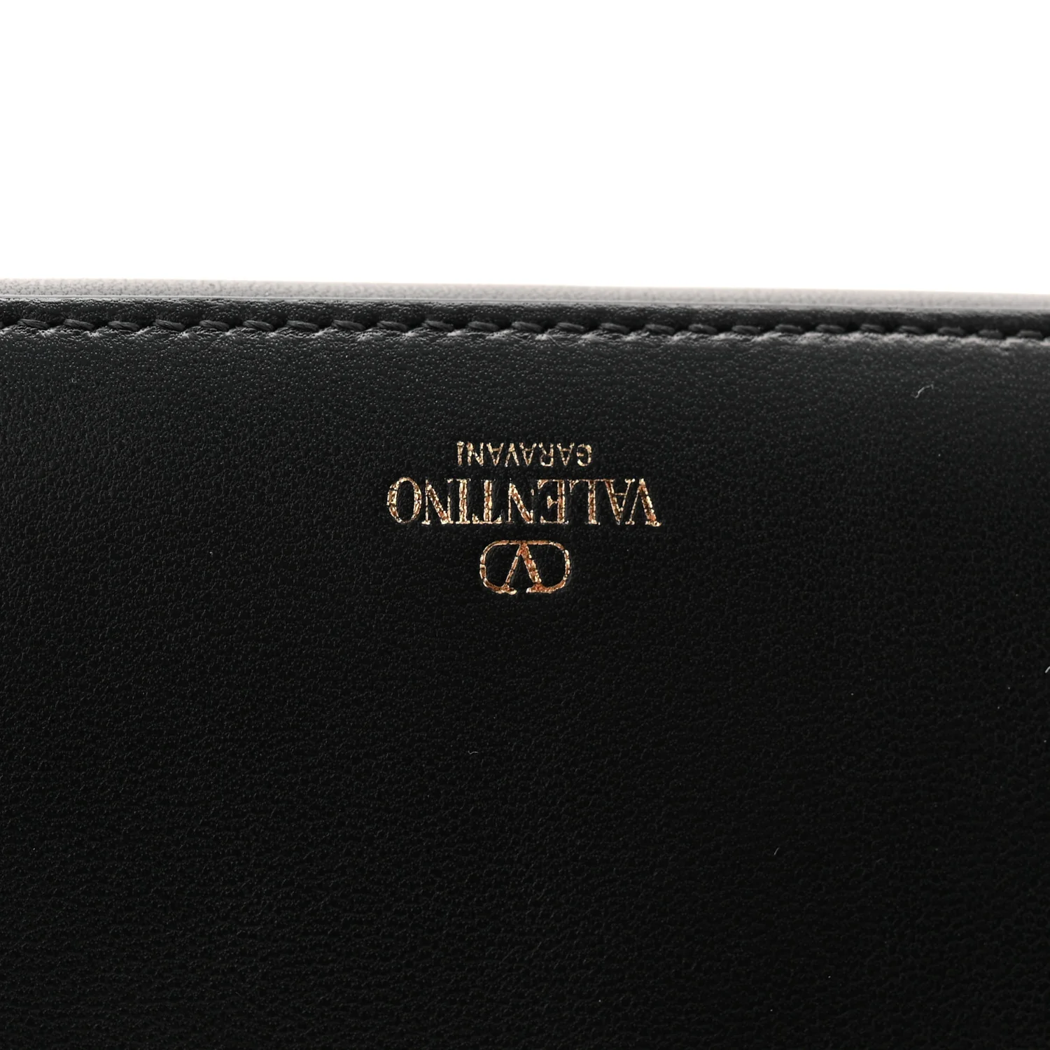 Nappa VLogo Bold Bucket Bag Black - Image 10
