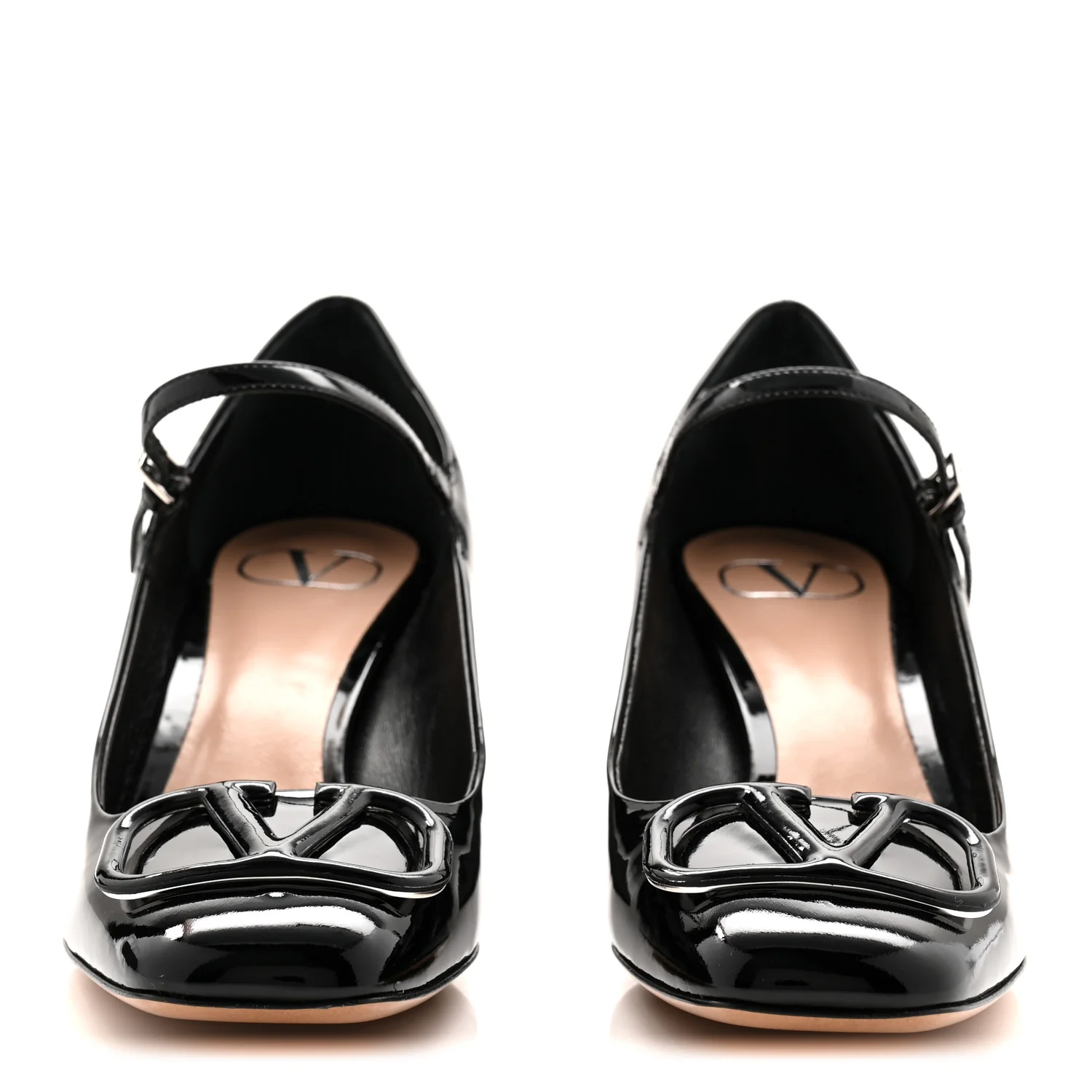Patent Vlogo Mary Jane 55mm Pumps 40 Black - Image 2