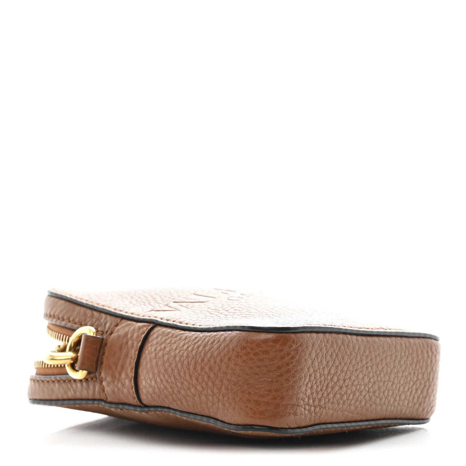 Pebbled Calfskin Logo Small Crossbody Bag Selleria - Image 4