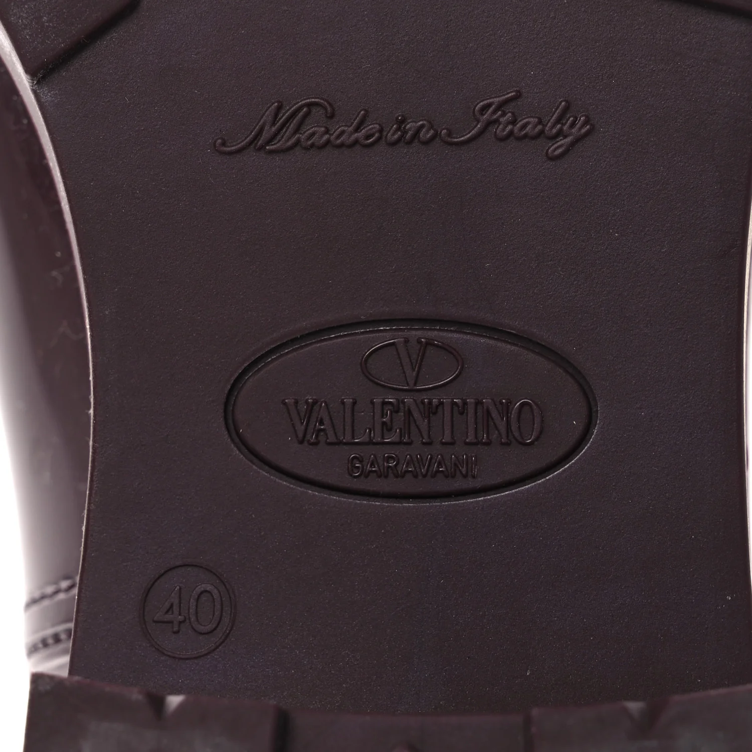 Rubber Rockstud Short Rainboots 40 Rubin - Image 8