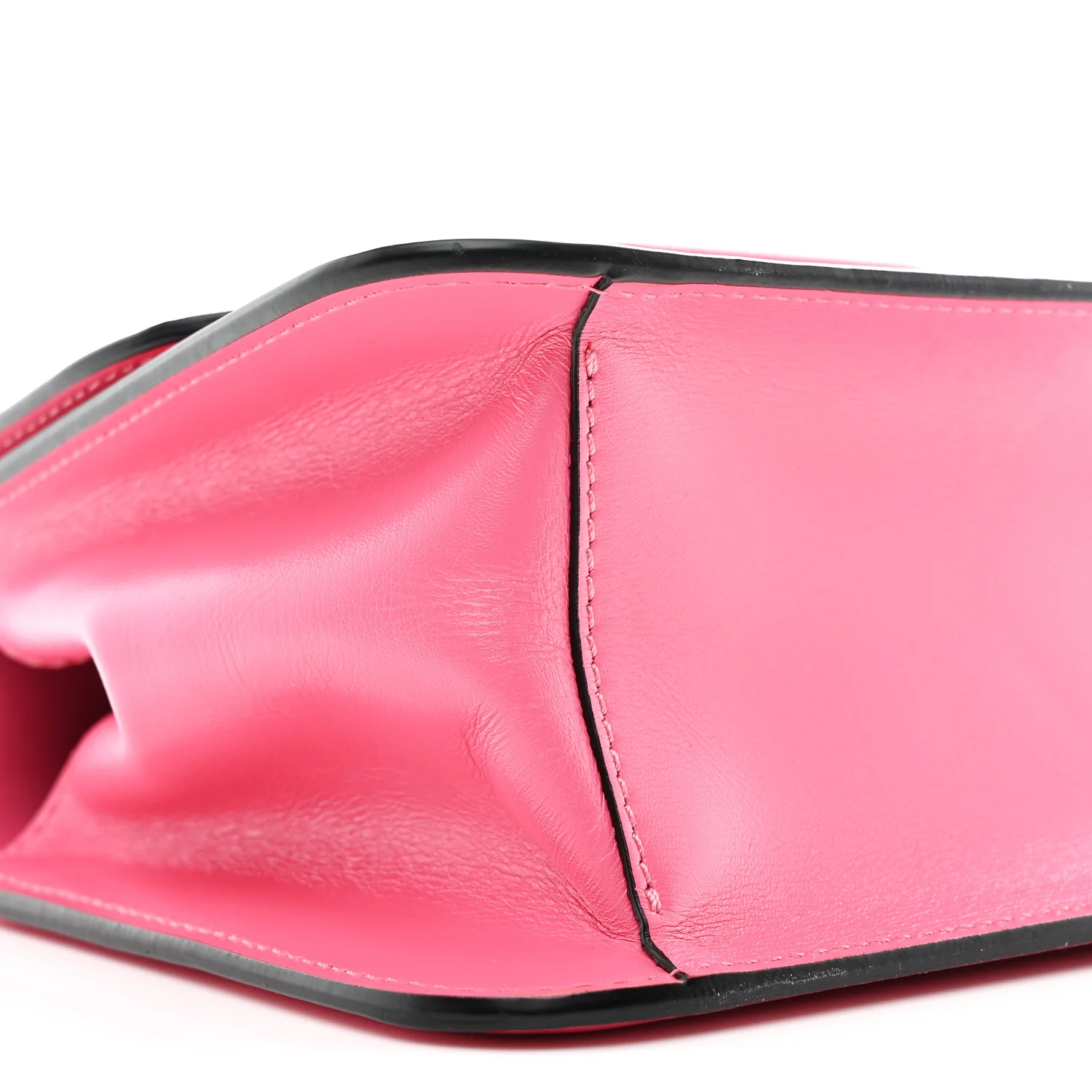 Smooth Calfskin Small VSling Shoulder Bag Pink - Image 14