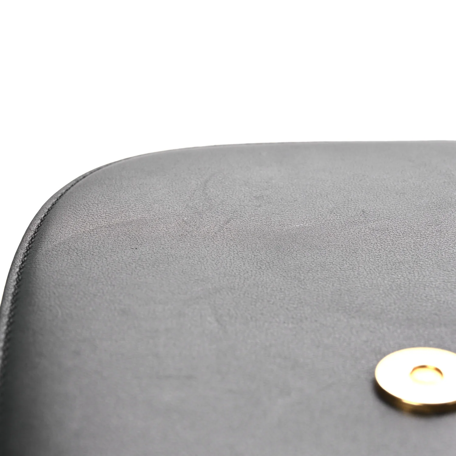 Smooth Calfskin Supervee Shoulder Bag Black - Image 12