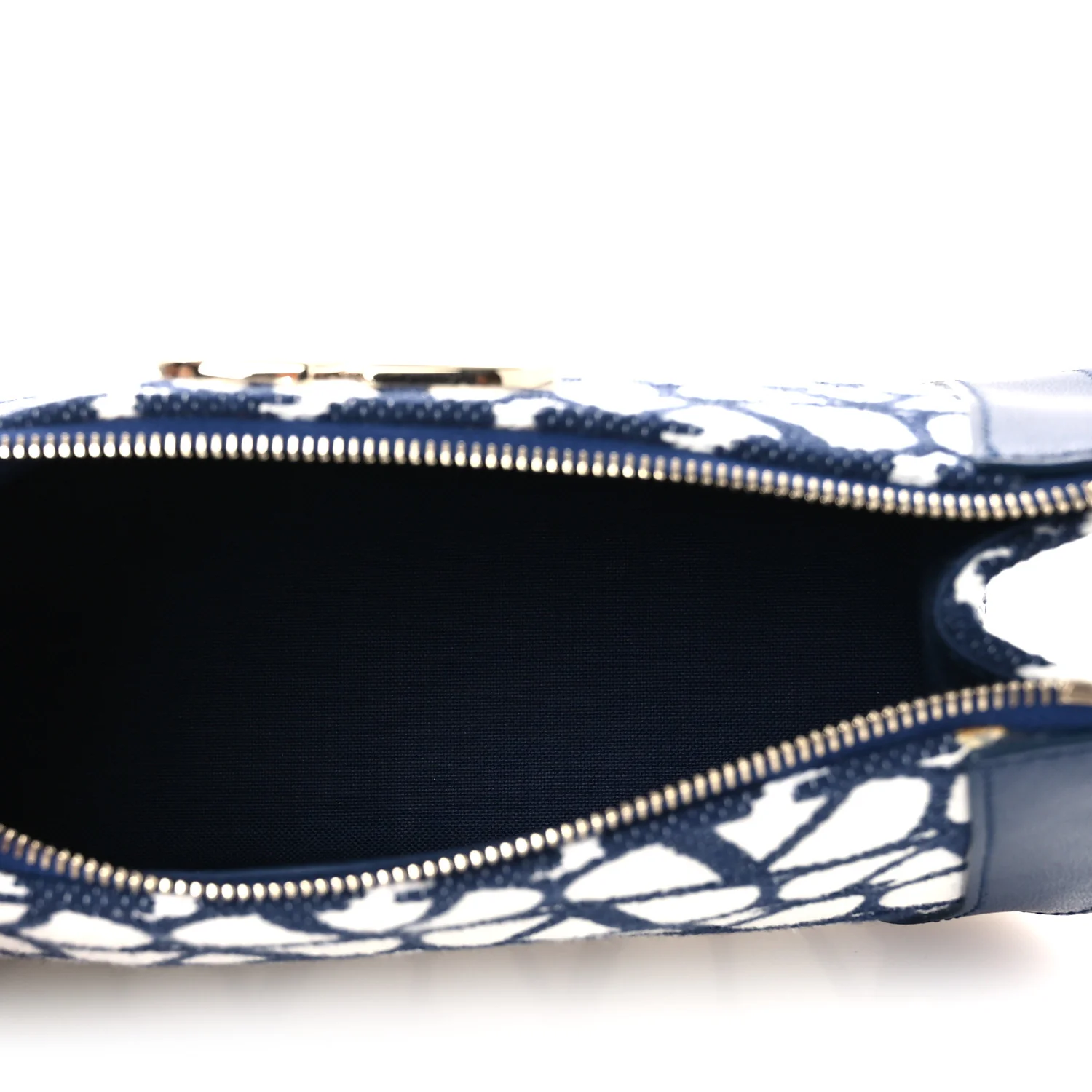 Toile Iconographe Cotton Medium Vlogo Wristlet Cosmetic Case White Worker - Image 5