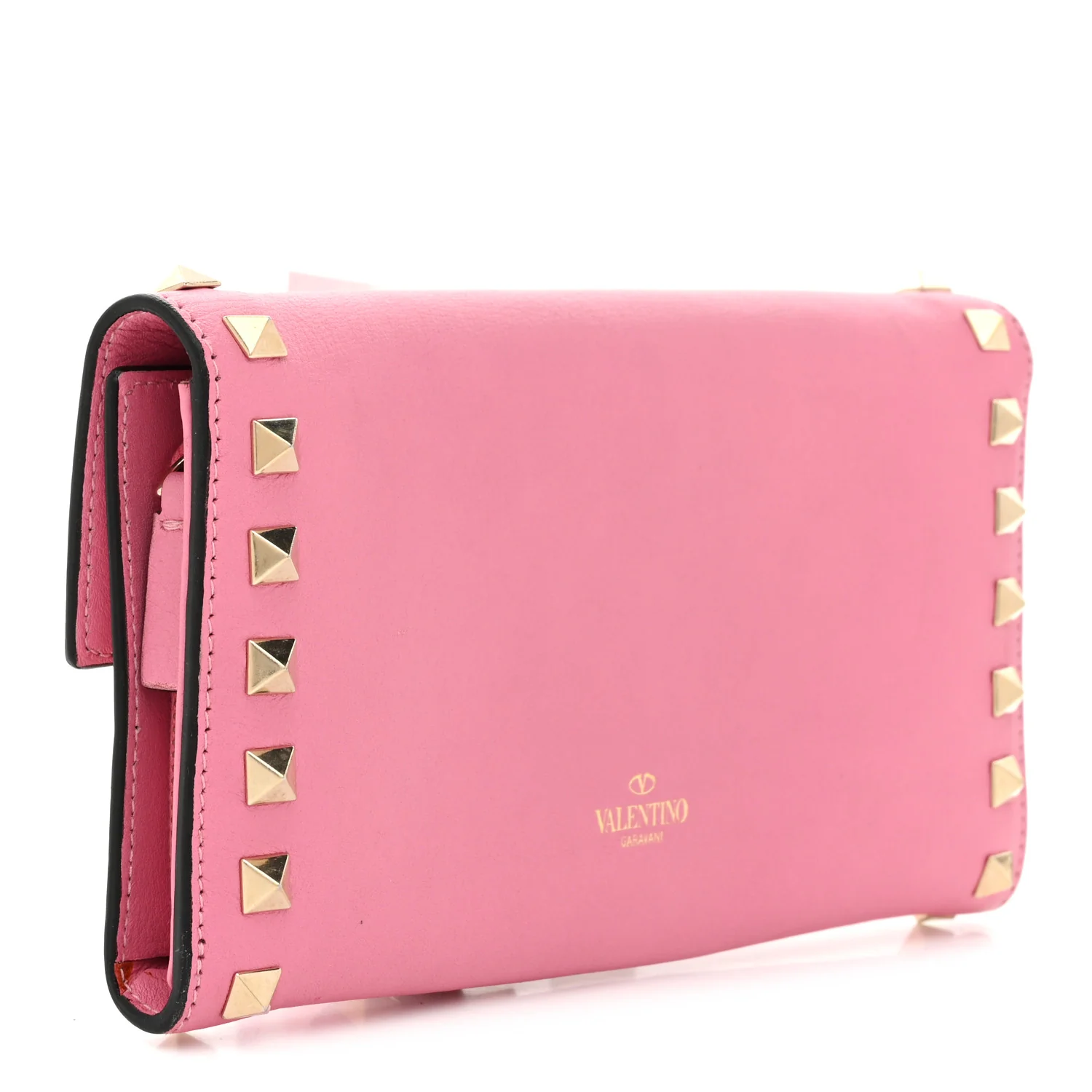 Vitello Rockstud Wristlet Travel Wallet Ninphea - Image 3