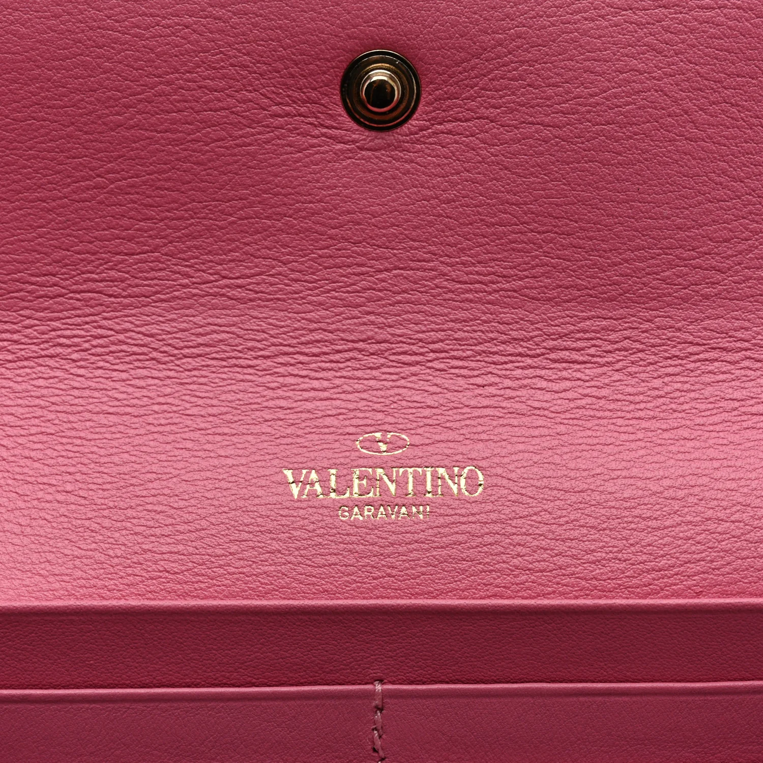 Vitello Rockstud Wristlet Travel Wallet Ninphea - Image 8