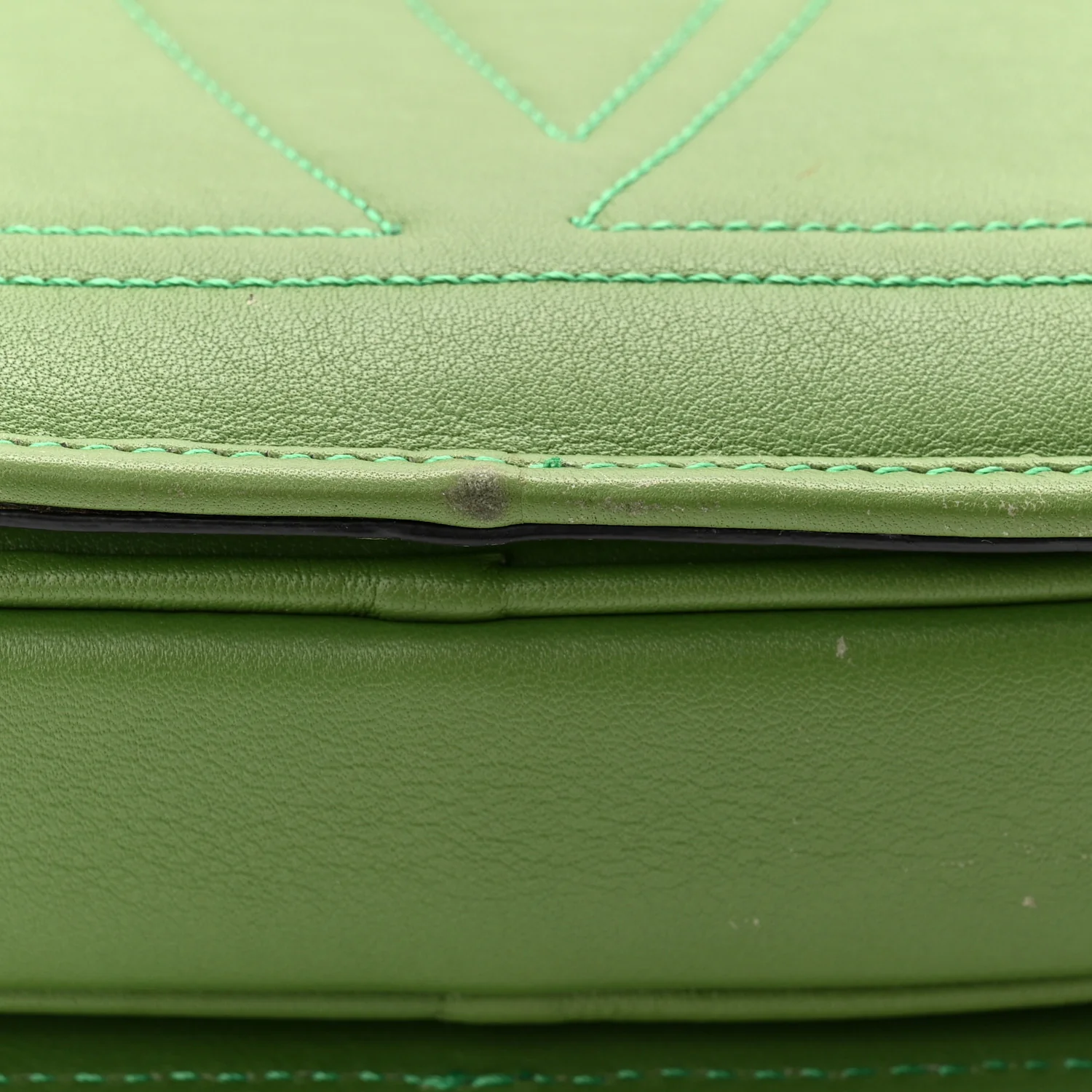 Vitello Small Logo Go Crossbody Bag Clover - Image 10
