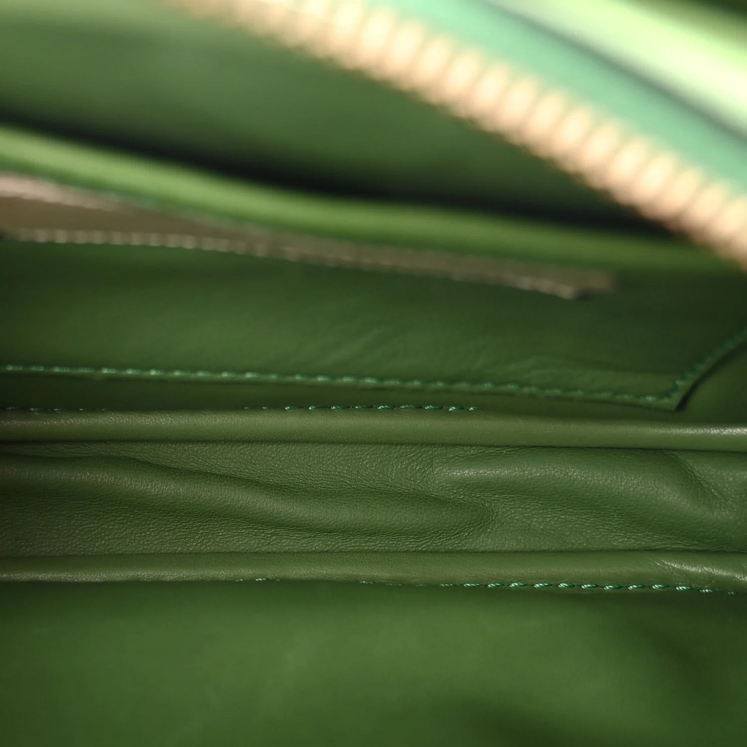 Vitello Small Logo Go Crossbody Bag Clover - Image 5