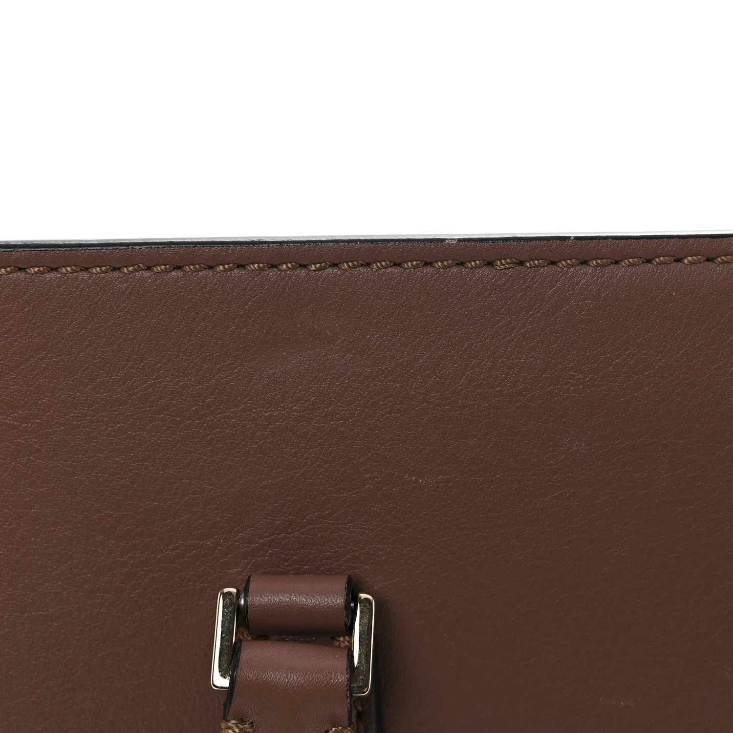 Vitello Small Rockstud Double Handle Tote Antique Rose - Image 15