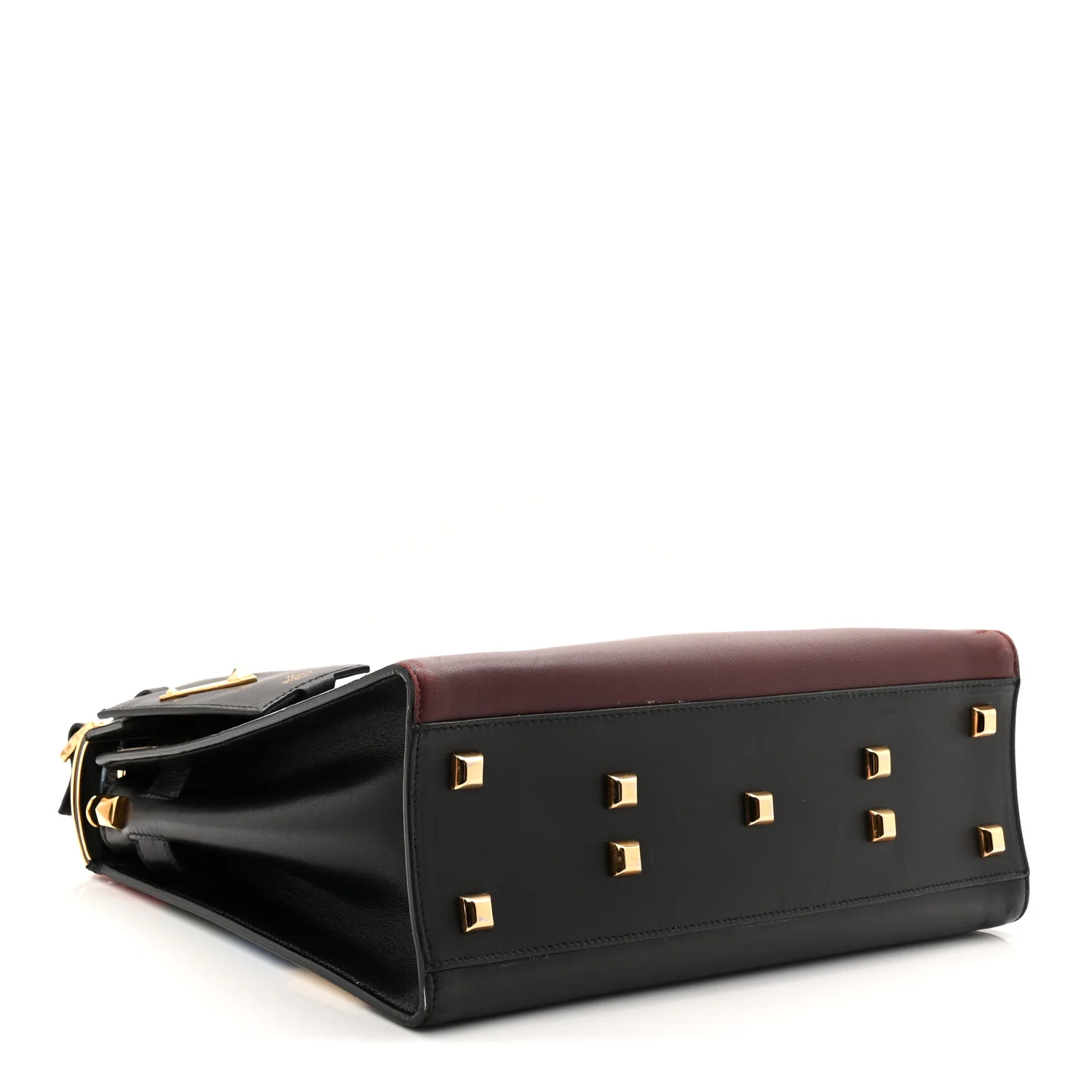 Vitello Striped Medium My Rockstud Frame Bag Multicolor - Image 4
