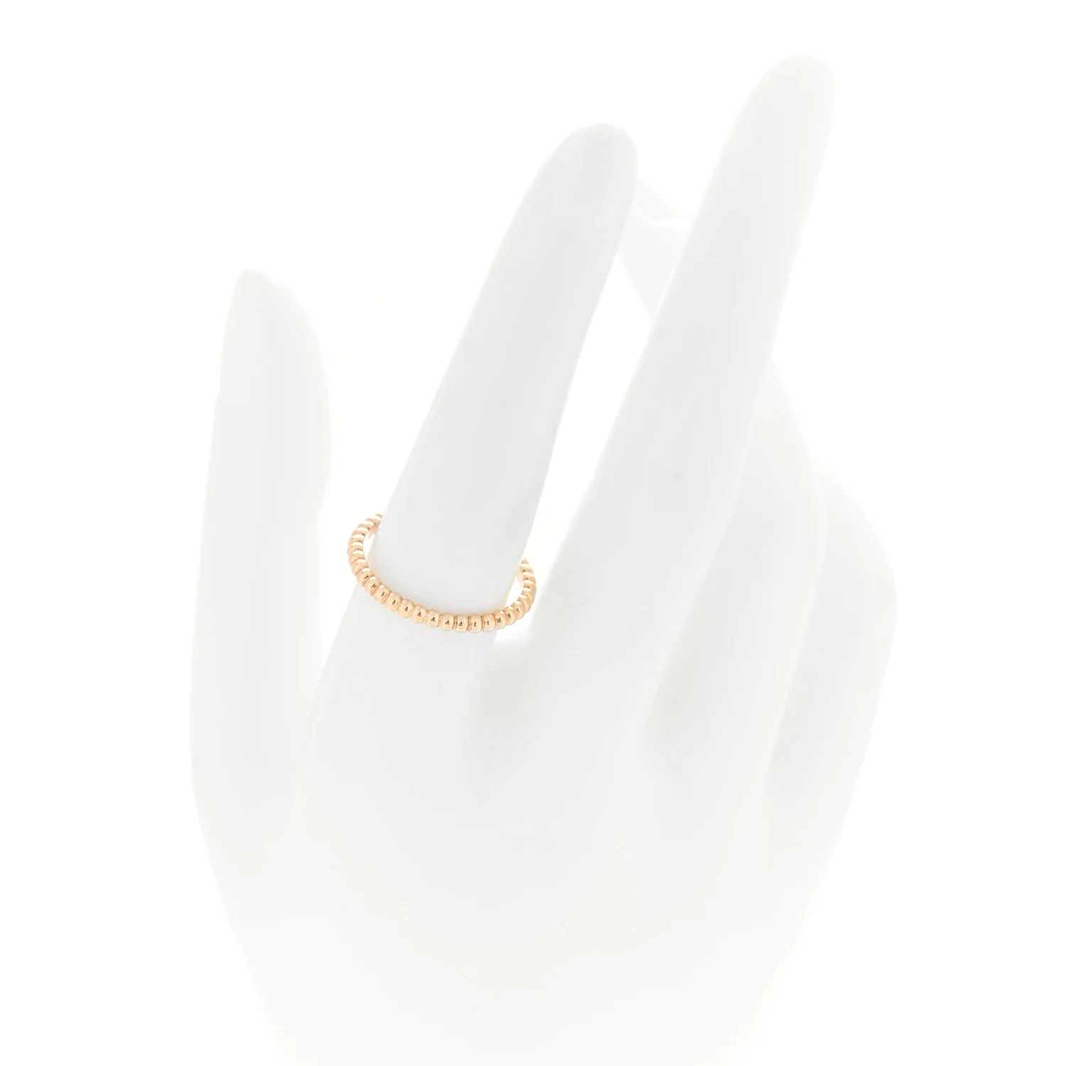 18K Rose Gold Small Perlee Ring 57 8 - Image 2