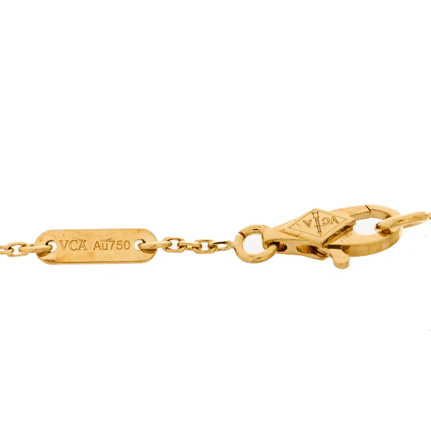 18K Yellow Gold Diamond Mini Frivole Bracelet - Image 4