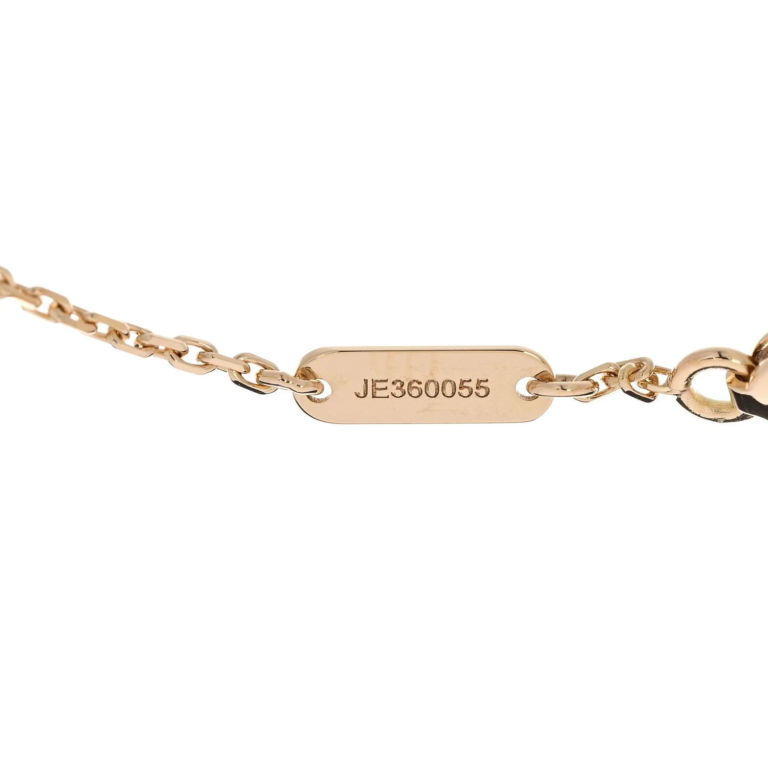 18K Yellow Gold Mother of Pearl Sweet Alhambra Bracelet - Image 3