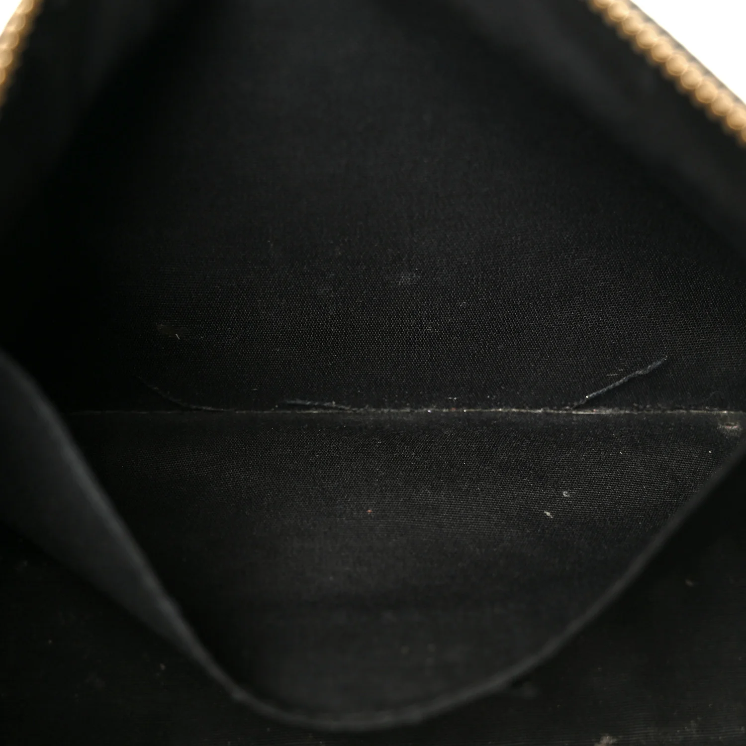 Calfskin 90s Logo Pouch Black - Image 6